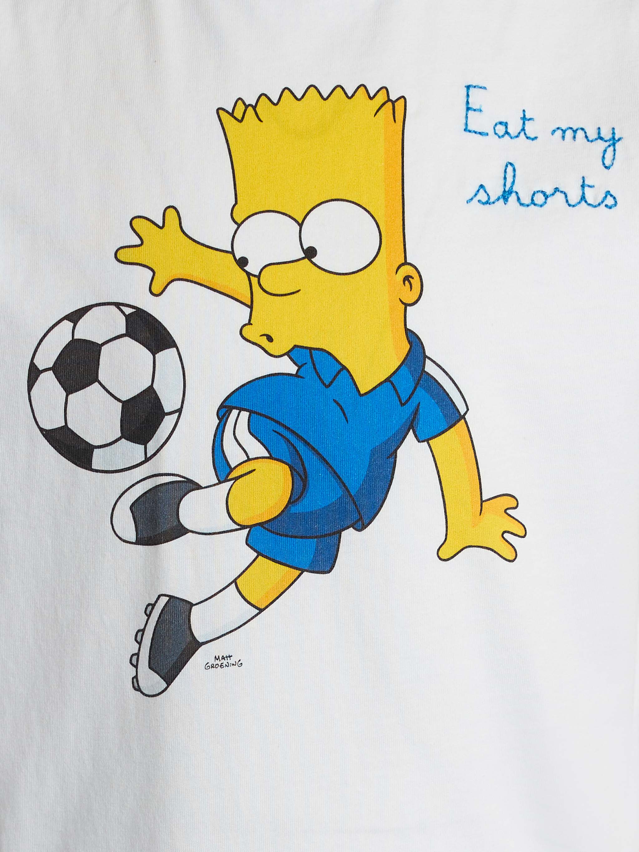 mc2-saint-barth-dean-jr-t-shirt-bambino-cotone-bianca-bart-simpson-special-editi image 2