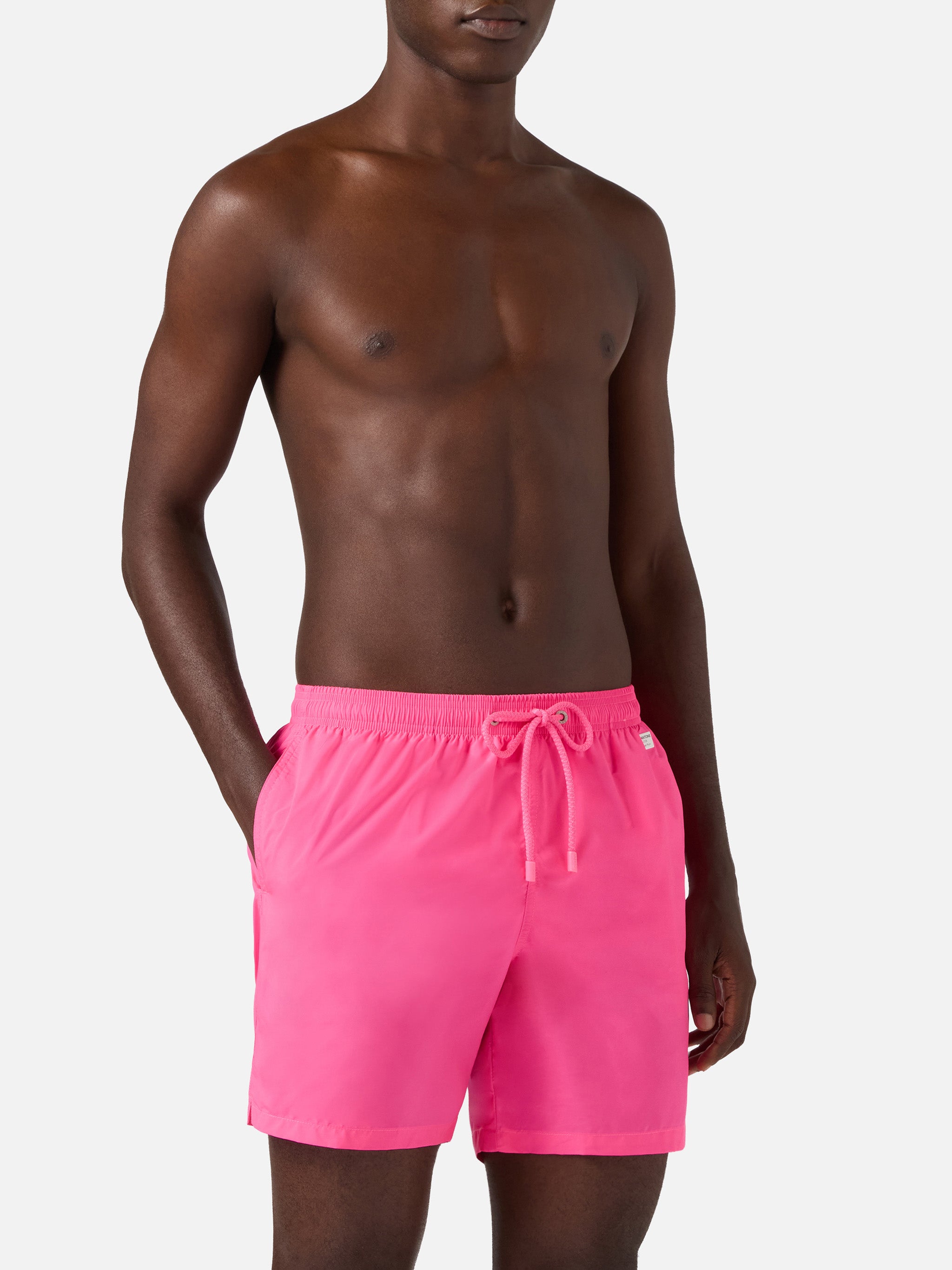 costume-da-bagno-uomo-mc2-saint-barth-lighting-pantone-rosa-fluo-tinta-unita-spe image 3