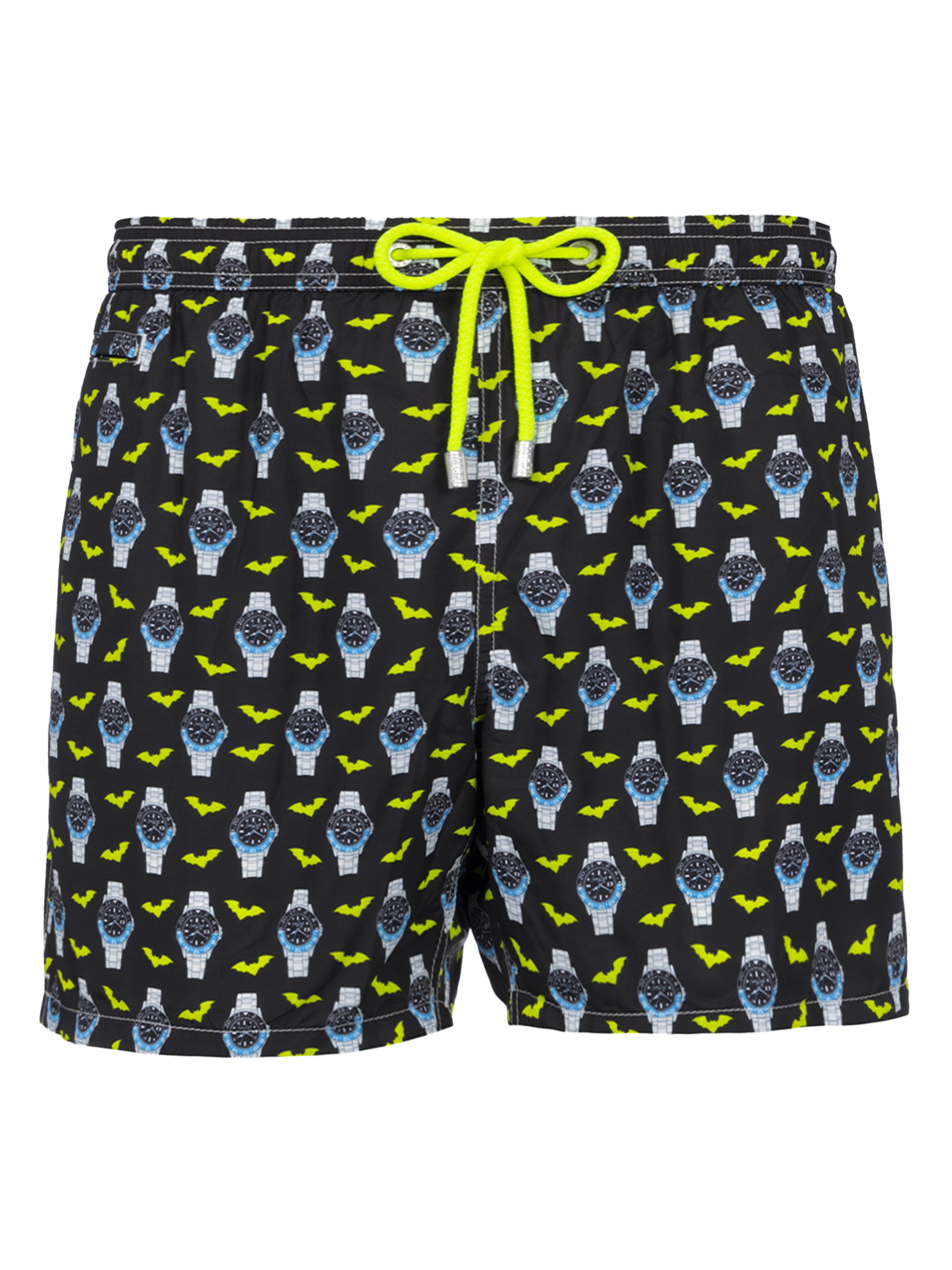 costume-da-bagno-uomo-mc2-saint-barth-lighting-micro-orologi-nero image 1