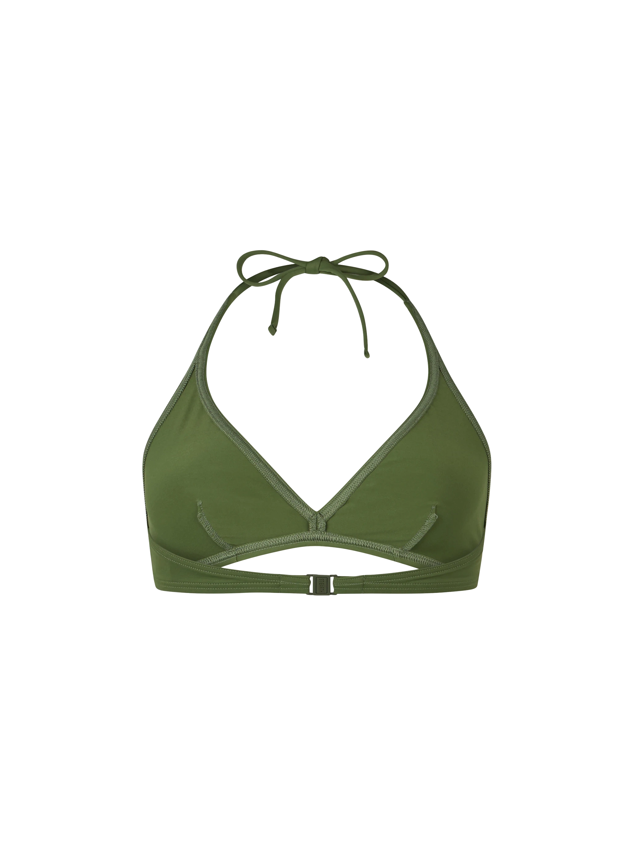 mc2-saint-barth-top-bikini-gaia-bralette-verde-militare-donna image 2