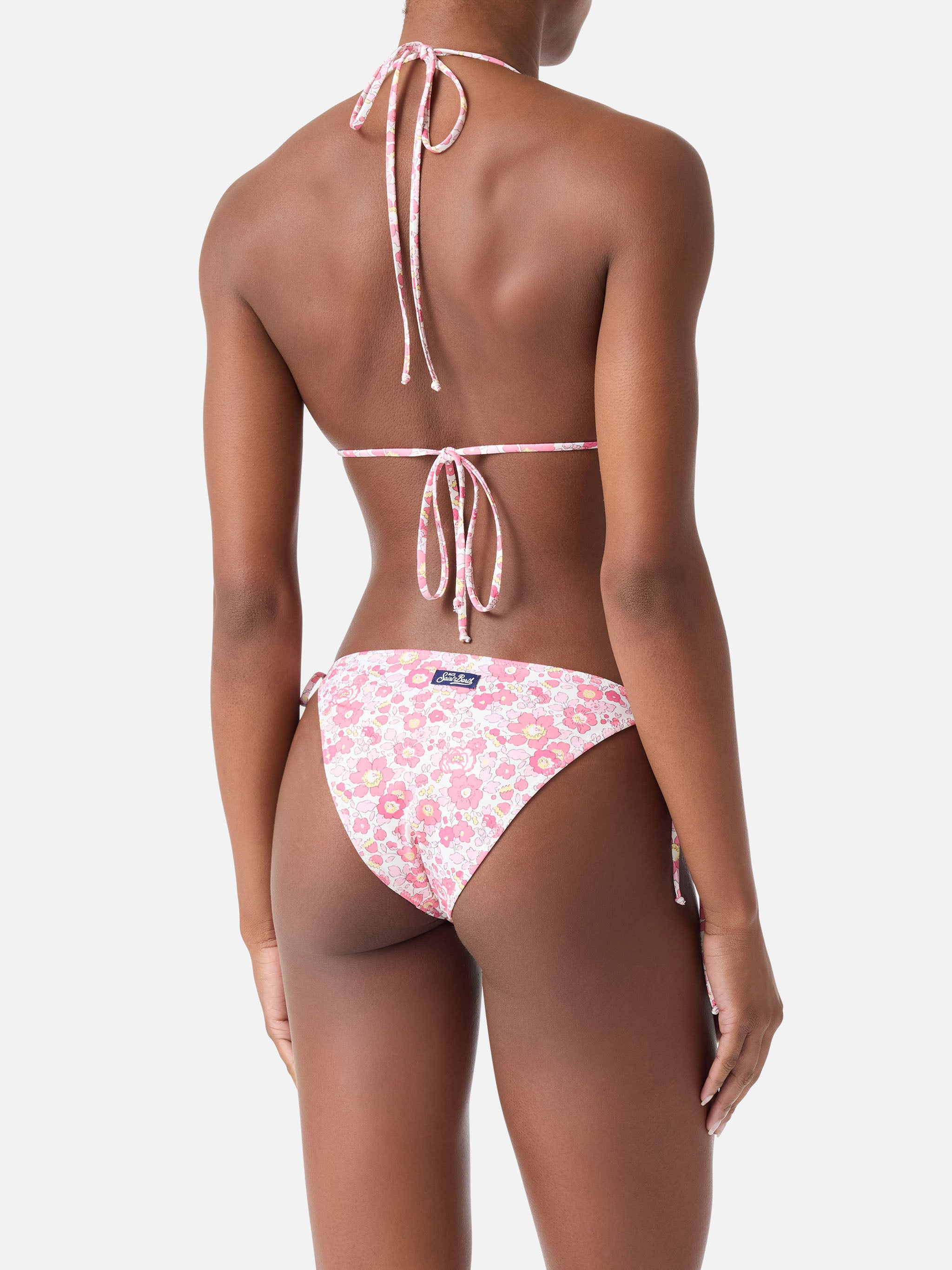 mc2-saint-barth-leah-virgo-bikini-donna-triangolo-tessuto-liberty-rosa image 4