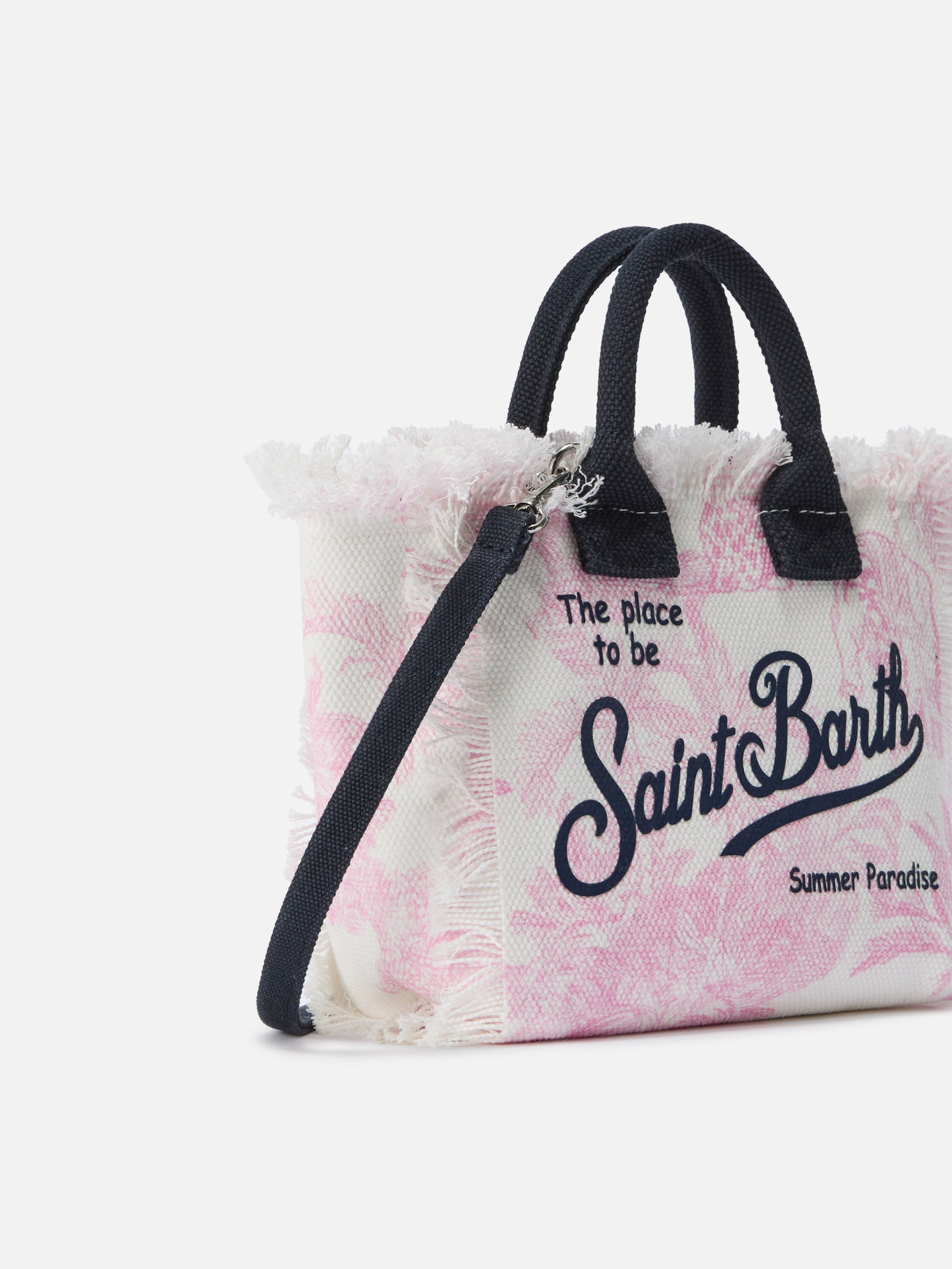 mc2-saint-barth-borsa-vanity-mini-canvas-toile-de-jouy-rosa image 3
