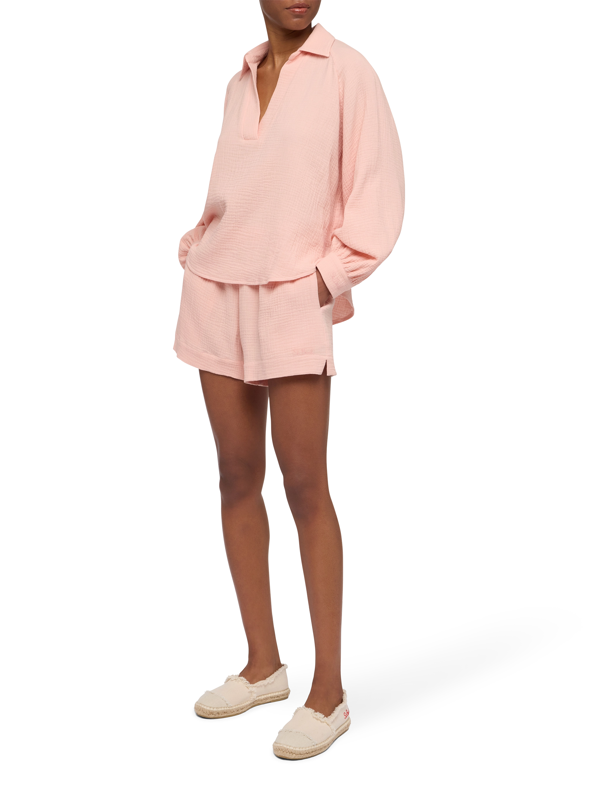 mc2-saint-barth-blusa-maira-donna-in-mussola-rosa image 4