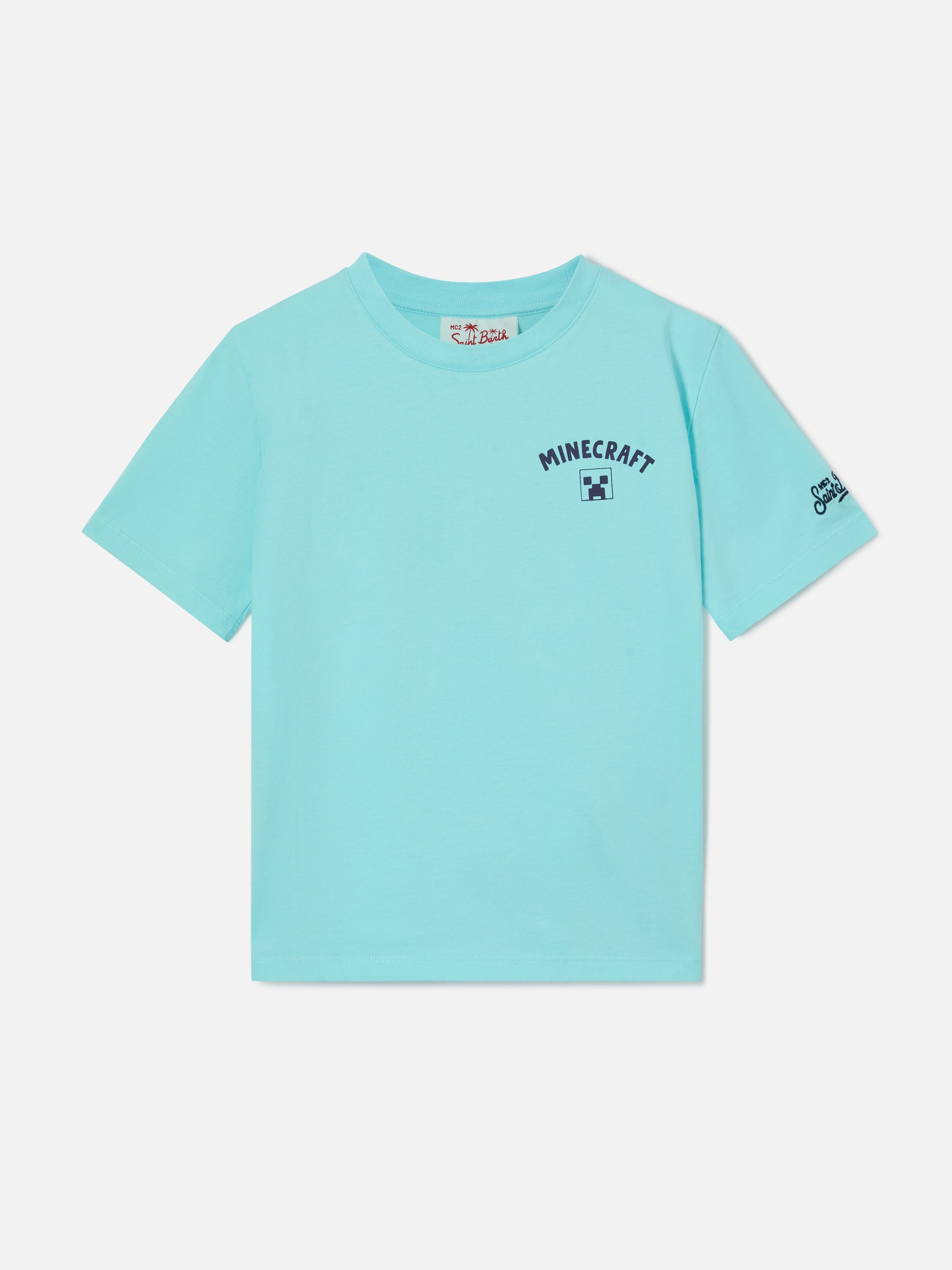 mc2-saint-barth-t-shirt-portland-jr-bambino-con-stampa-minecraft-special-edition image 3