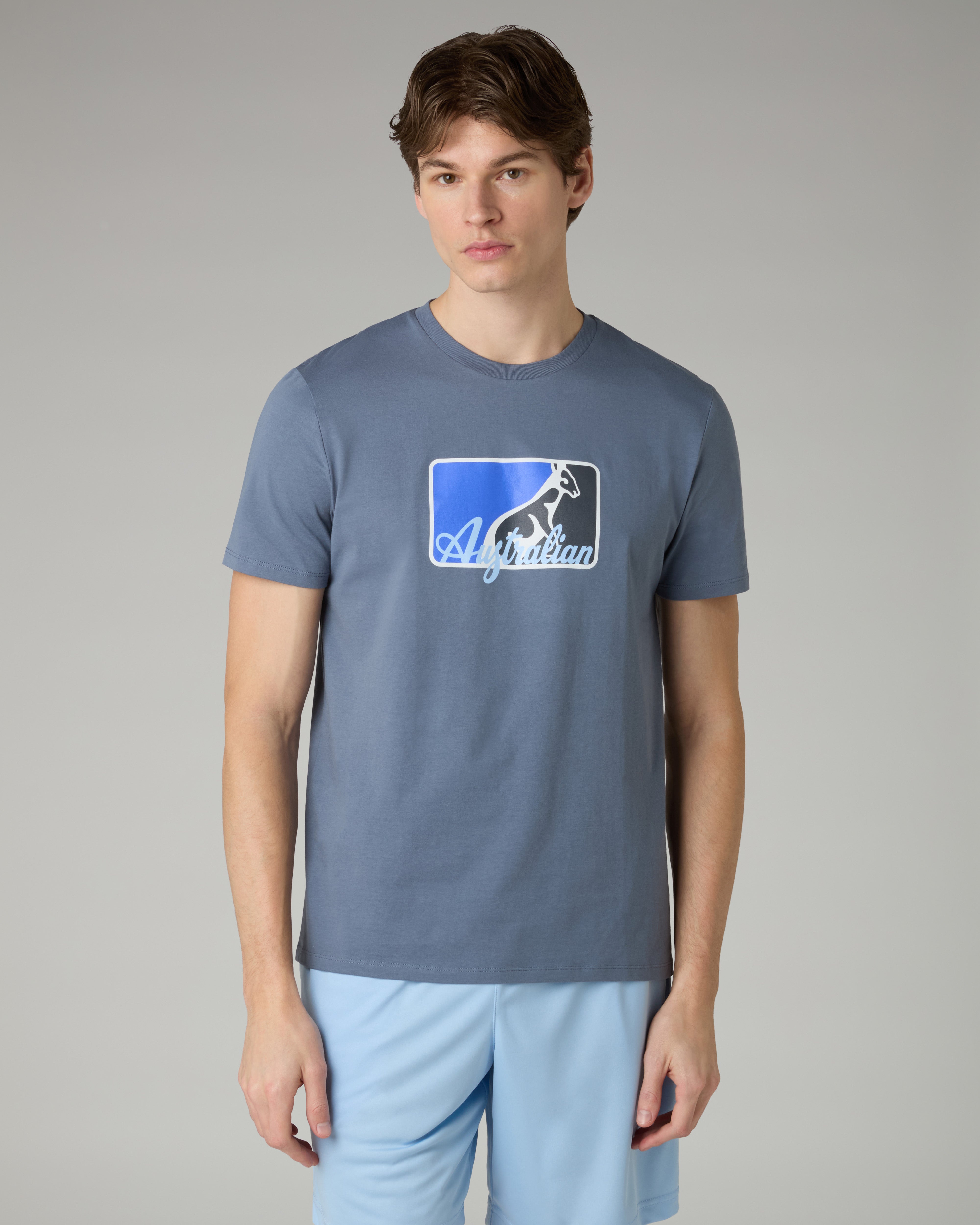 australian-league-cotton-t-shirt-maglietta-cotone image 1