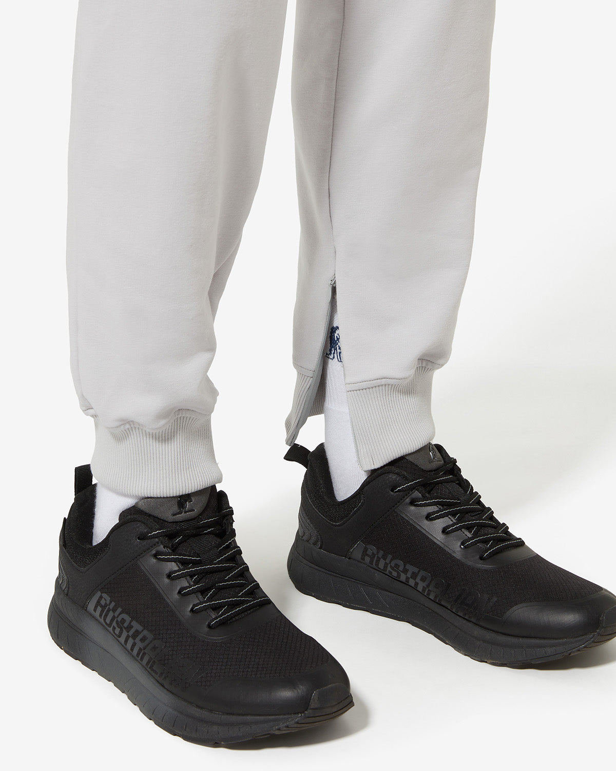 australian-urban-track-pant-pantalone-sportivo-cenere-slim image 5