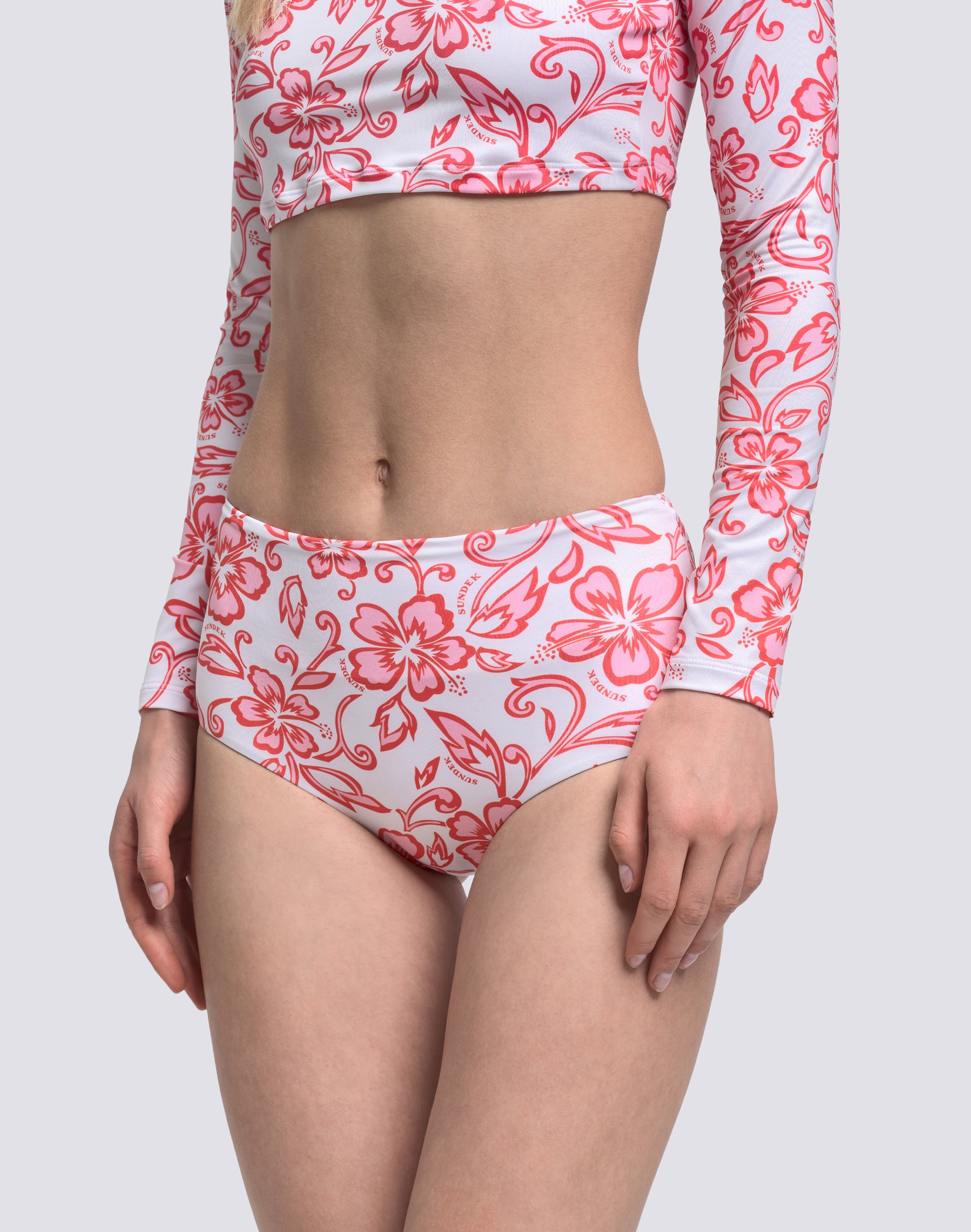 sundek-ipanema-slip-bikini-culotte-vita-alta-stampa-sk23 image 3