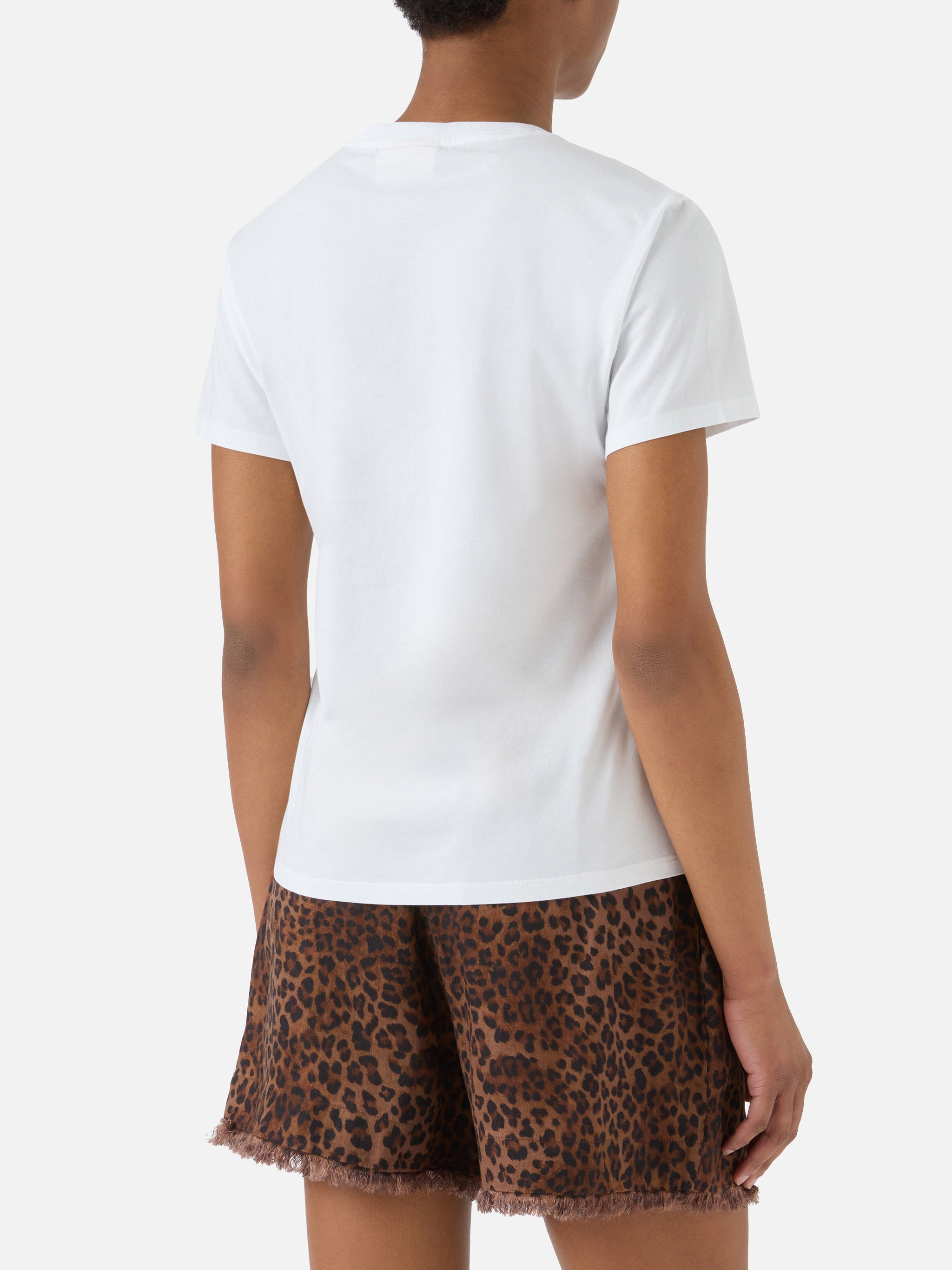 mc2-saint-barth-t-shirt-emilie-donna-bianca-logo-strass image 4