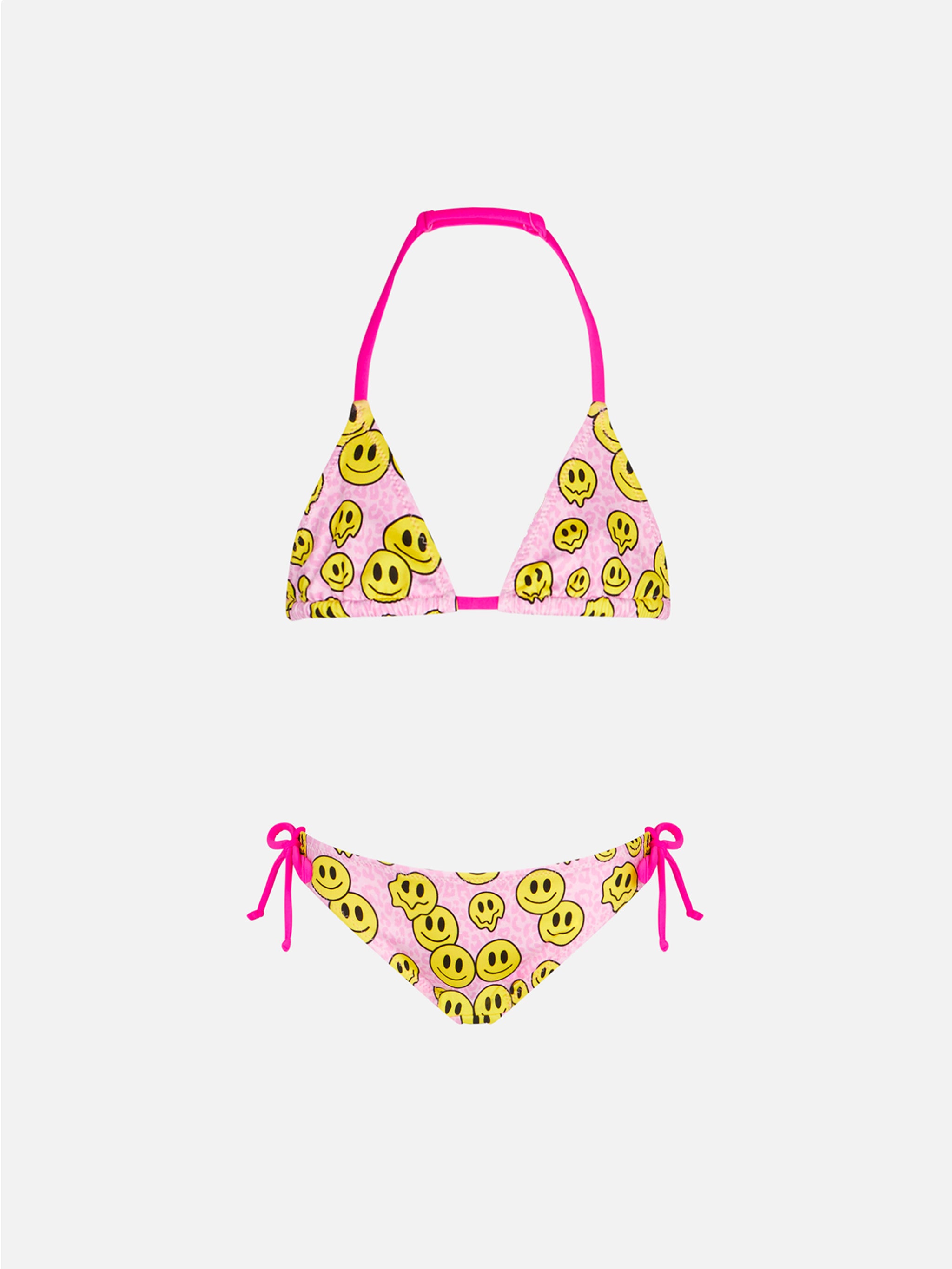mc2-saint-barth-bikini-da-bambina-a-triangolo-con-stampa-sorrisi-rosa-leopardato image 1