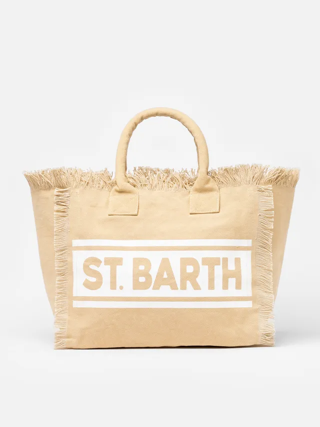 mc2-saint-barth-vanity-borsa-a-spalla-tote-in-tela-di-cotone-beige image 1