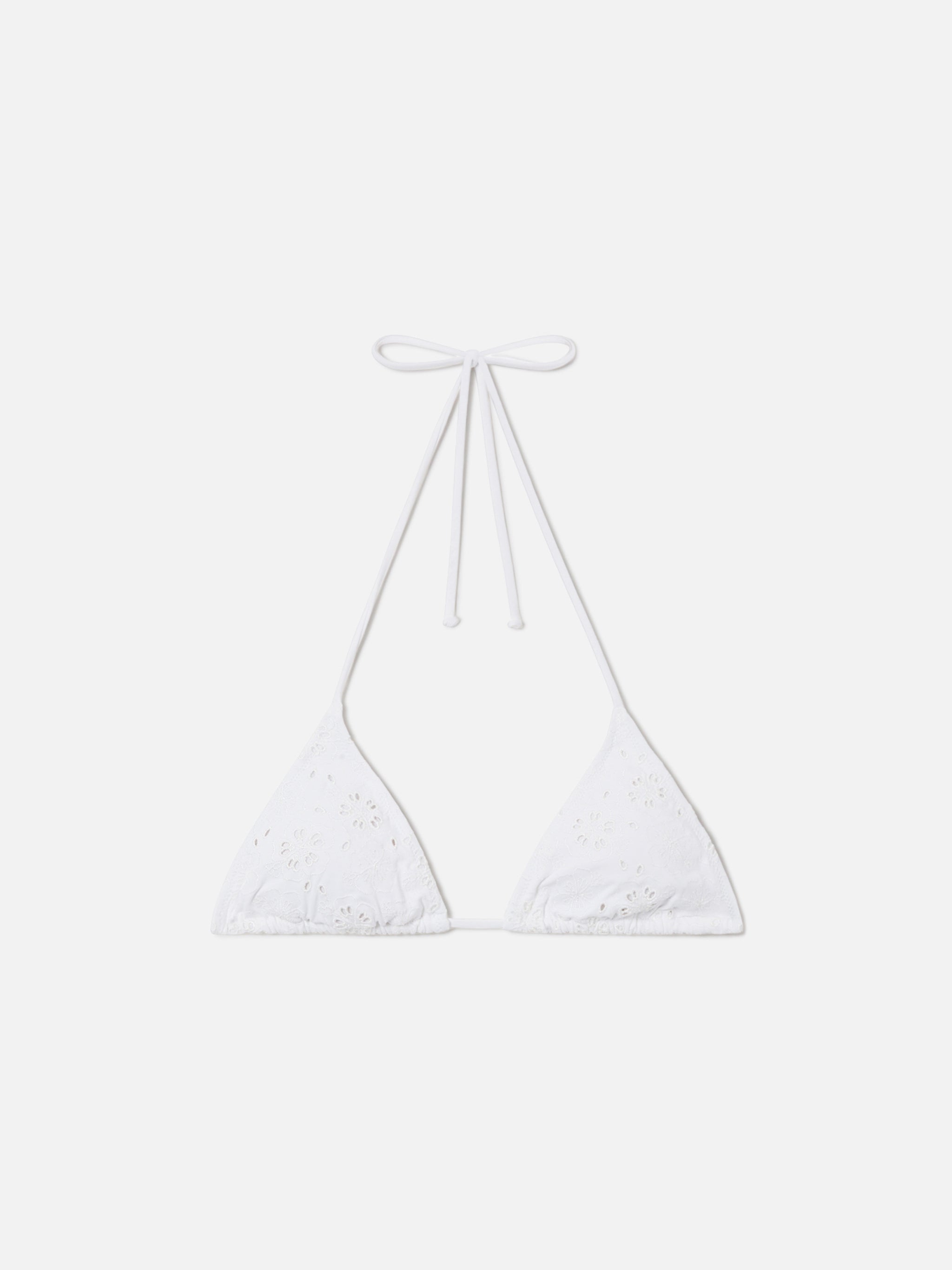 mc2-saint-barth-top-bikini-leah-triangolo-in-sangallo-bianco-donna image 1