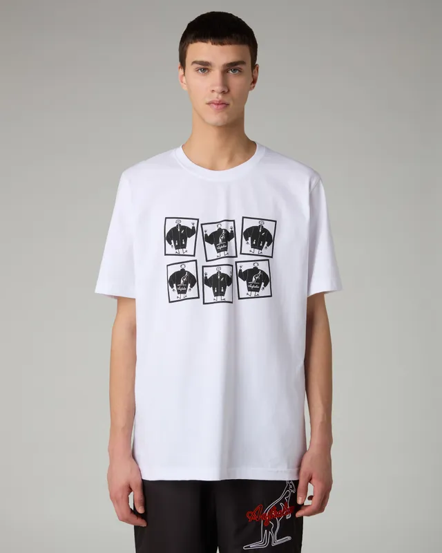 australian-aussie-cotton-t-shirt-maglia-cotone-bianca image 1
