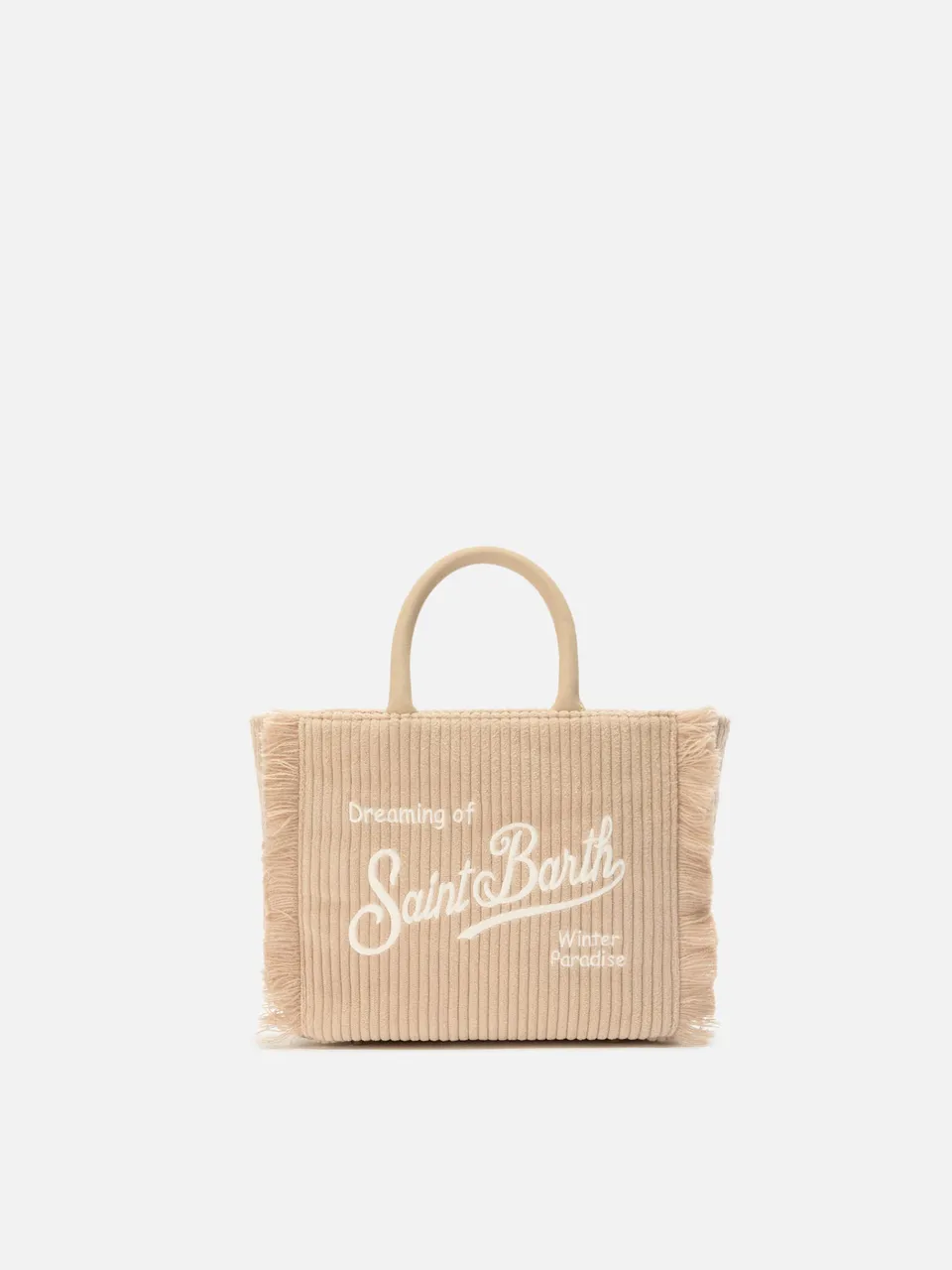 mc2-saint-barth-vanity-mini-corduroy-borsa-beige-tracolla image 1