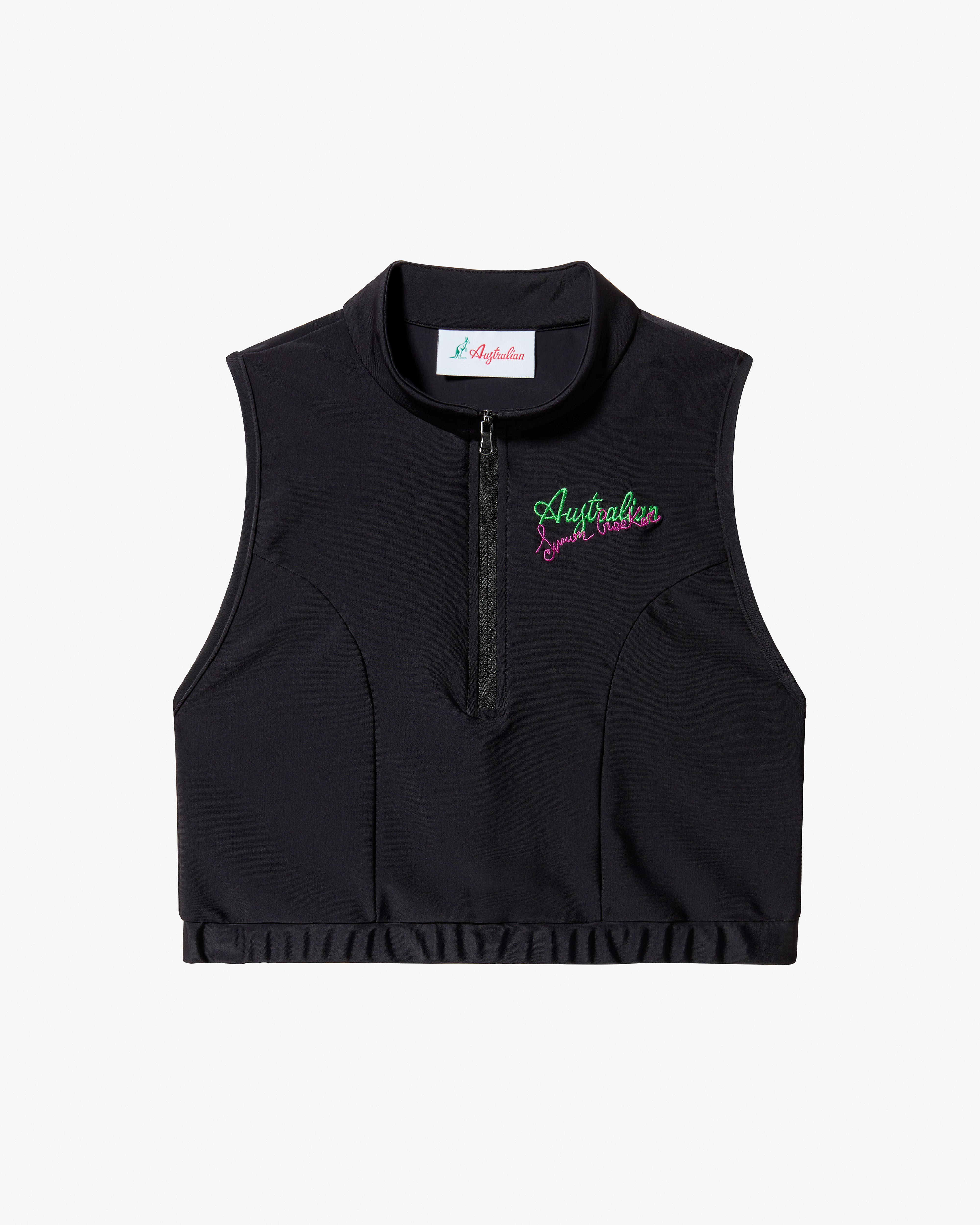australian-neon-top-simon-cracker-x-australian-top-lift-collo-alto-con-zip-nero image 5