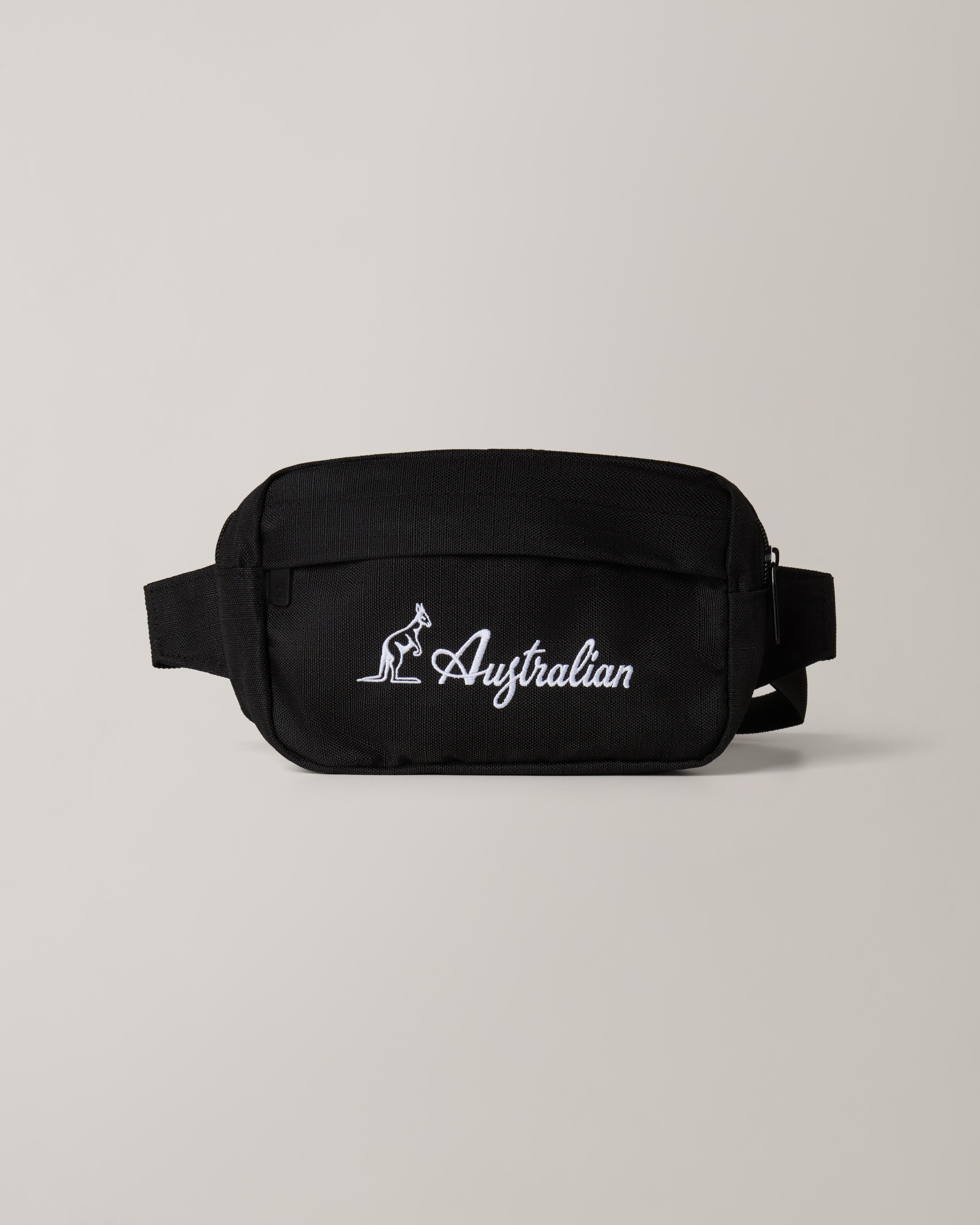 australian-easy-logo-marsupio-small-nero-ripstop image 1