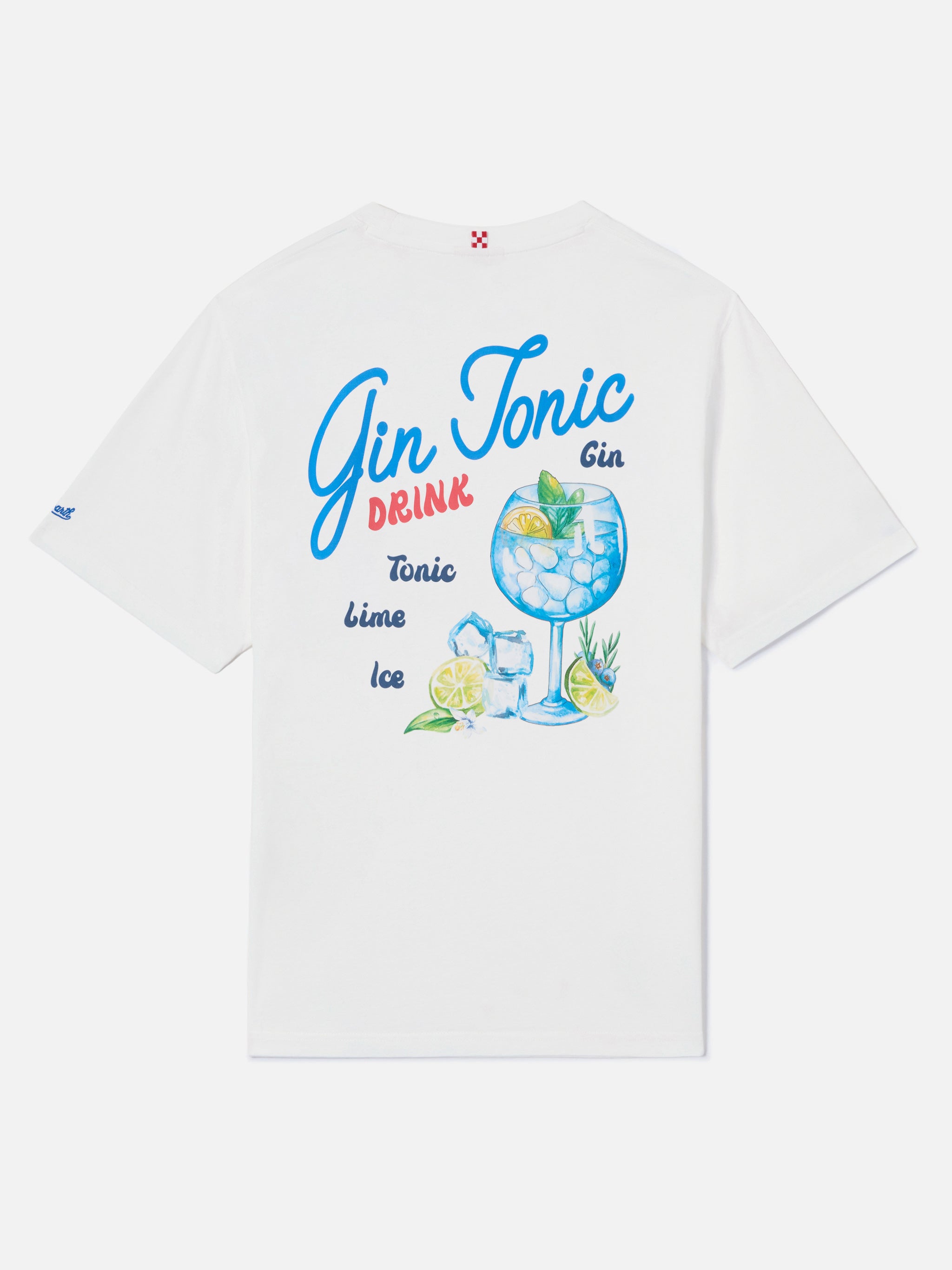 mc2-saint-barth-portland-t-shirt-uomo-bianca-cotone-stampa-gin-tonic image 1