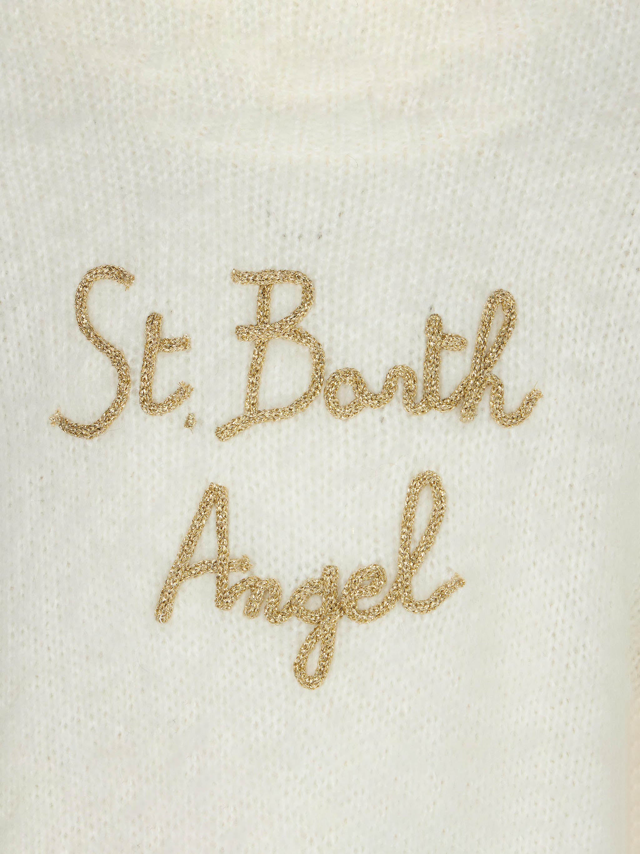 mc2-saint-barth-maglione-bambina-dany-girocollo-bianco-garzato-st-barth-angel image 3