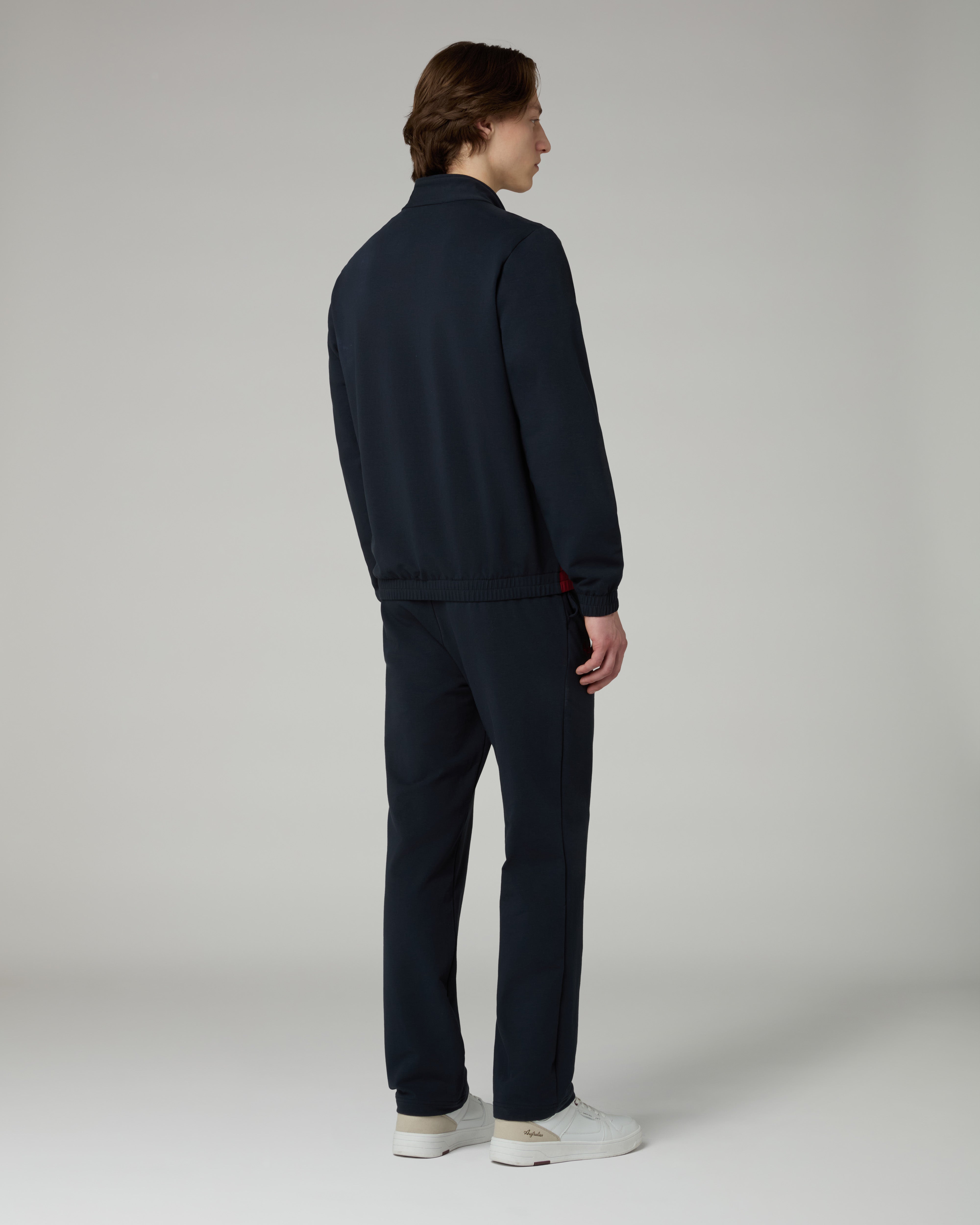 australian-heritage-tracksuit-tuta-bordeaux-in-felpa-elasticizzata image 2