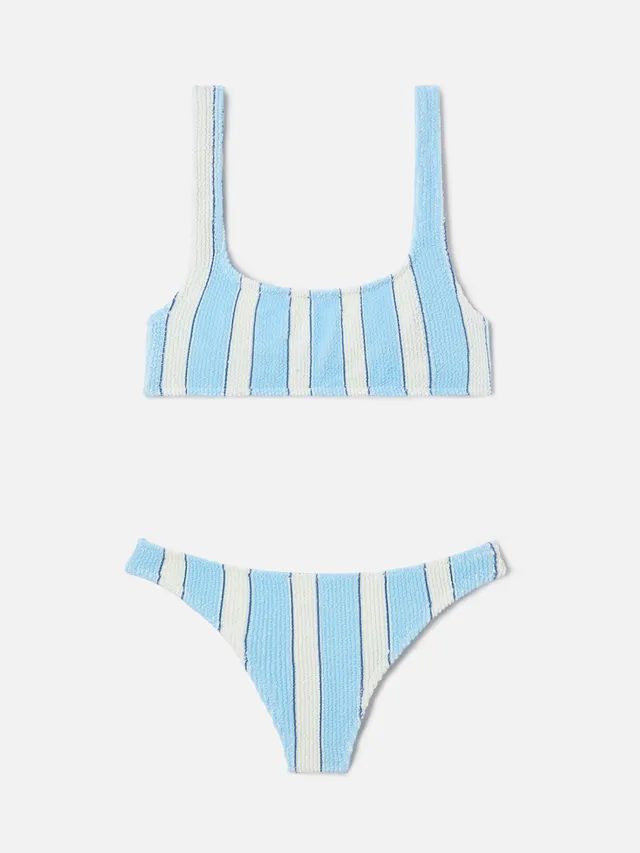 mc2-saint-barth-bikini-naima-naomi-crinkle-a-righe-azzurre-donna image 1