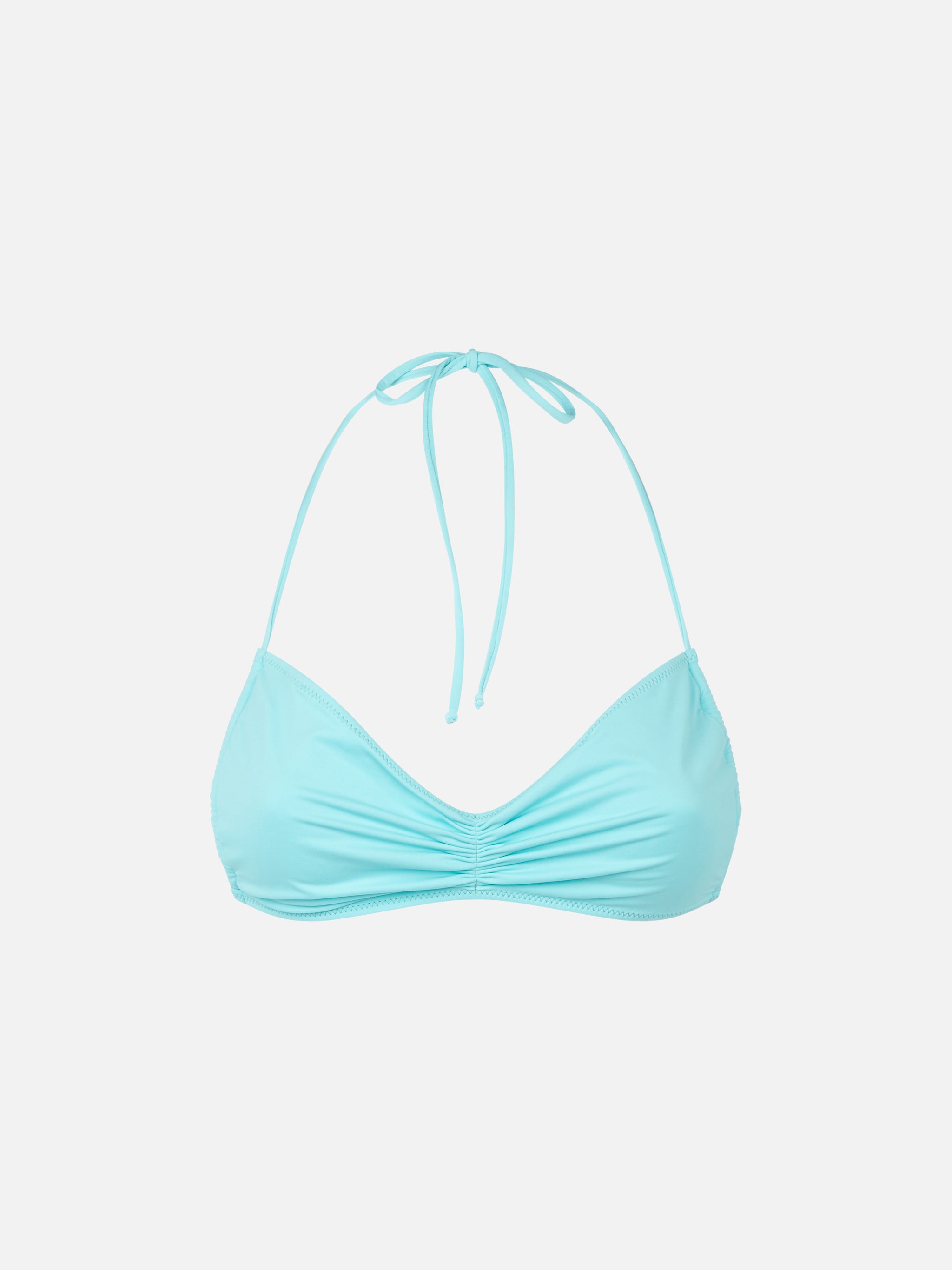 mc2-saint-barth-levante-top-bikini-fascia-donna-verde-acqua-tinta-unita image 1