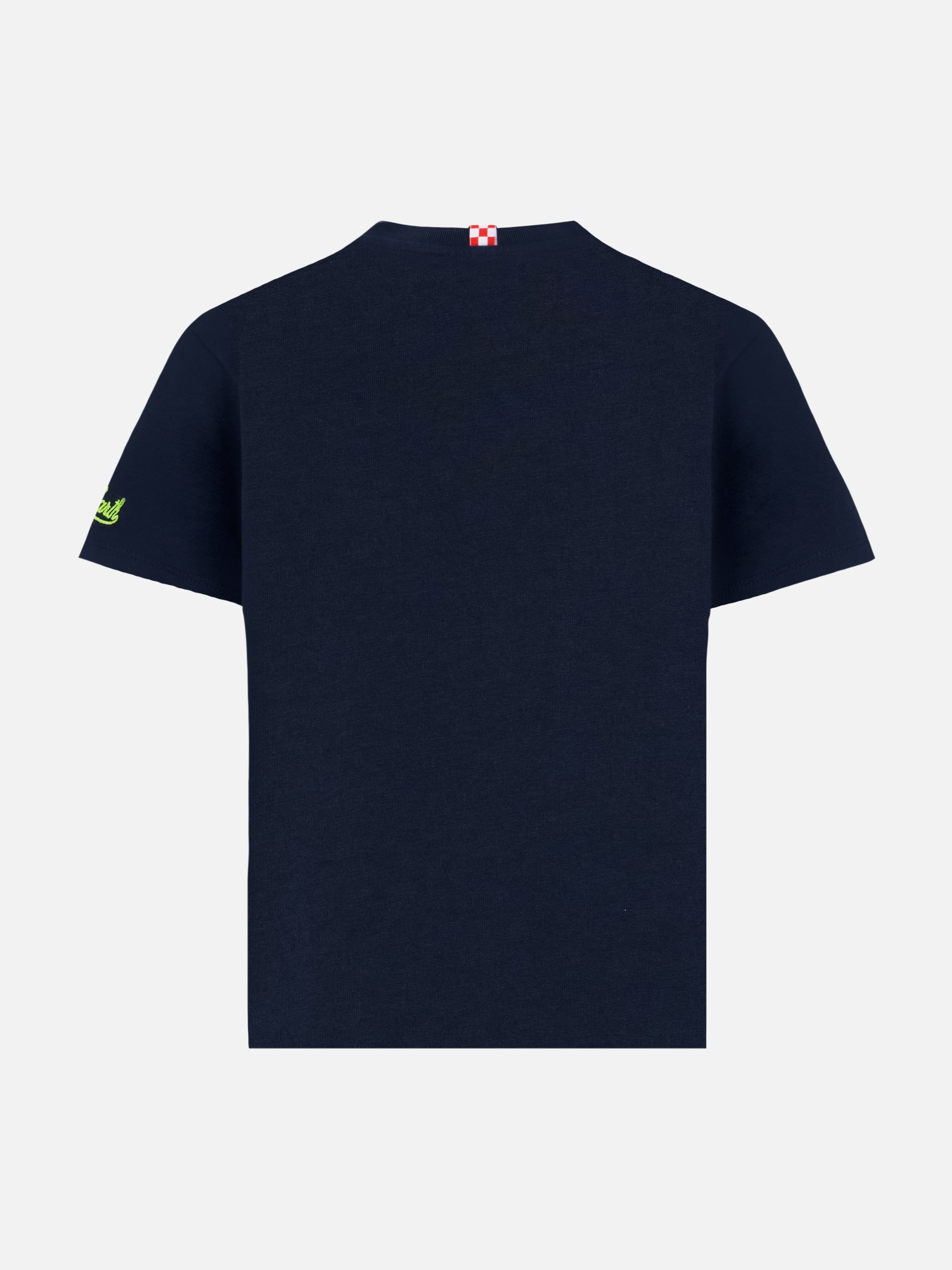 mc2-saint-barth-portofino-jr-t-shirt-bambino-cotone-blu-navy-bello-e-monello image 2