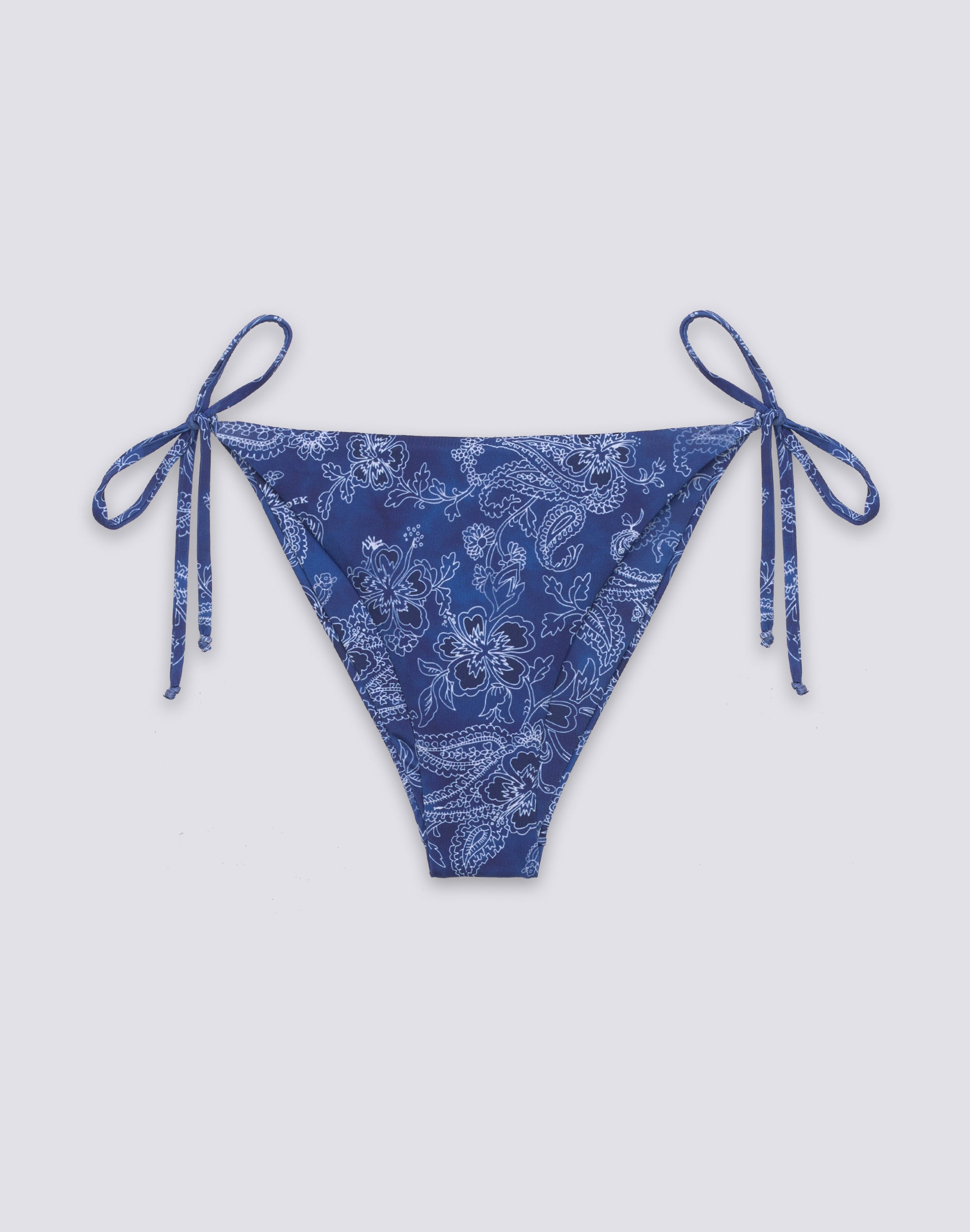 sundek-anita-w206kbl36yi-slip-bikini-donna-a-laccetti-fantasia-hibi-paisley-band image 1