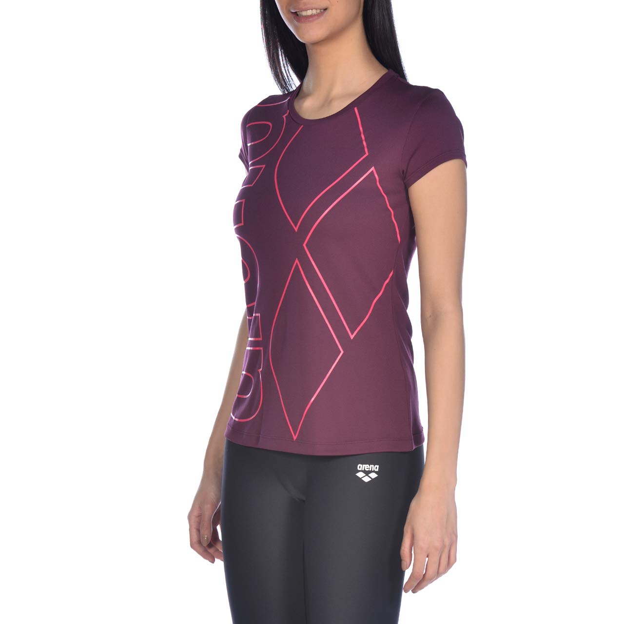 arena-gym-logo-maglia-a-maniche-corte-donna-2 image 2