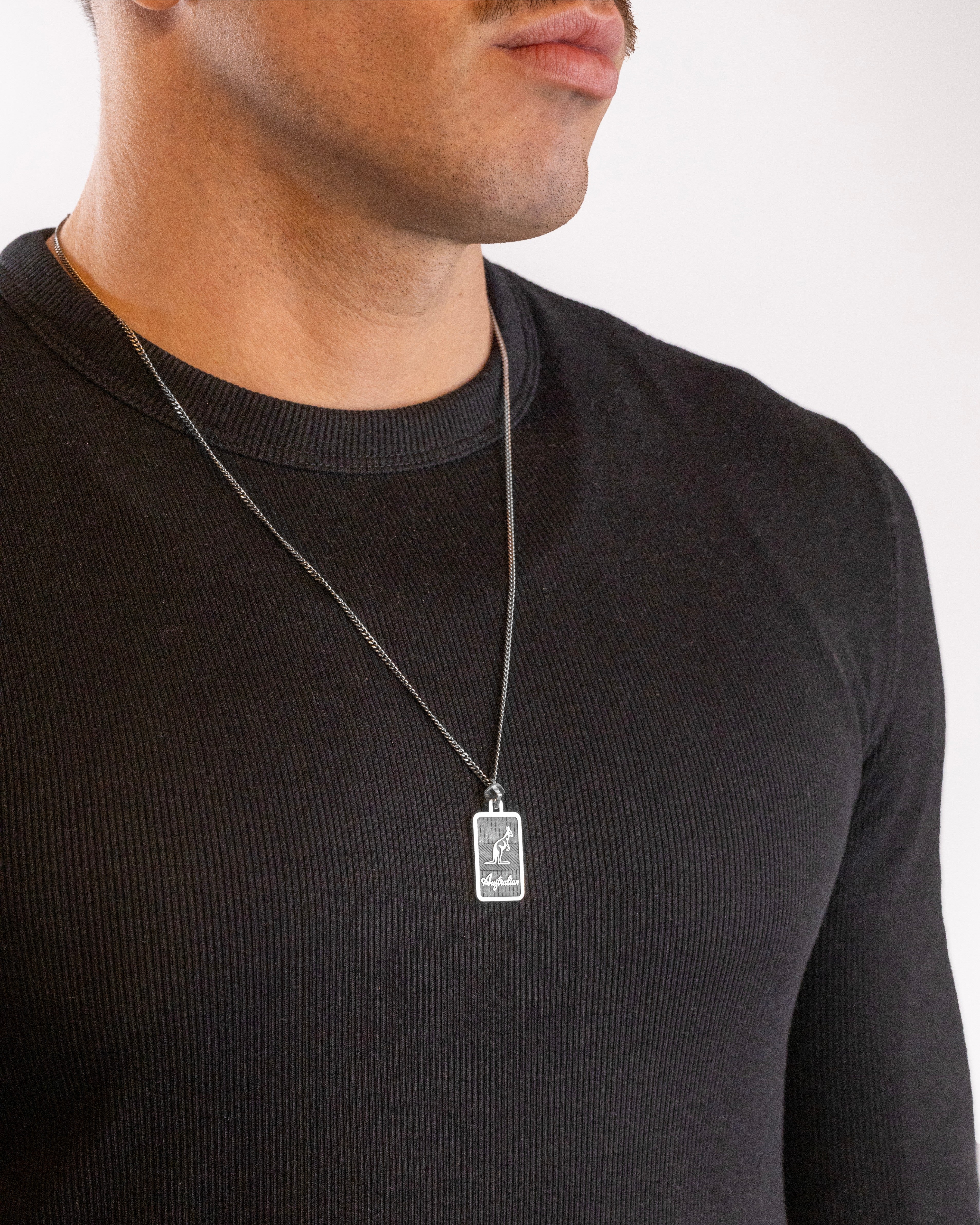 australian-puller-chain-essential-collana-grumetta-silver-60-cm image 4