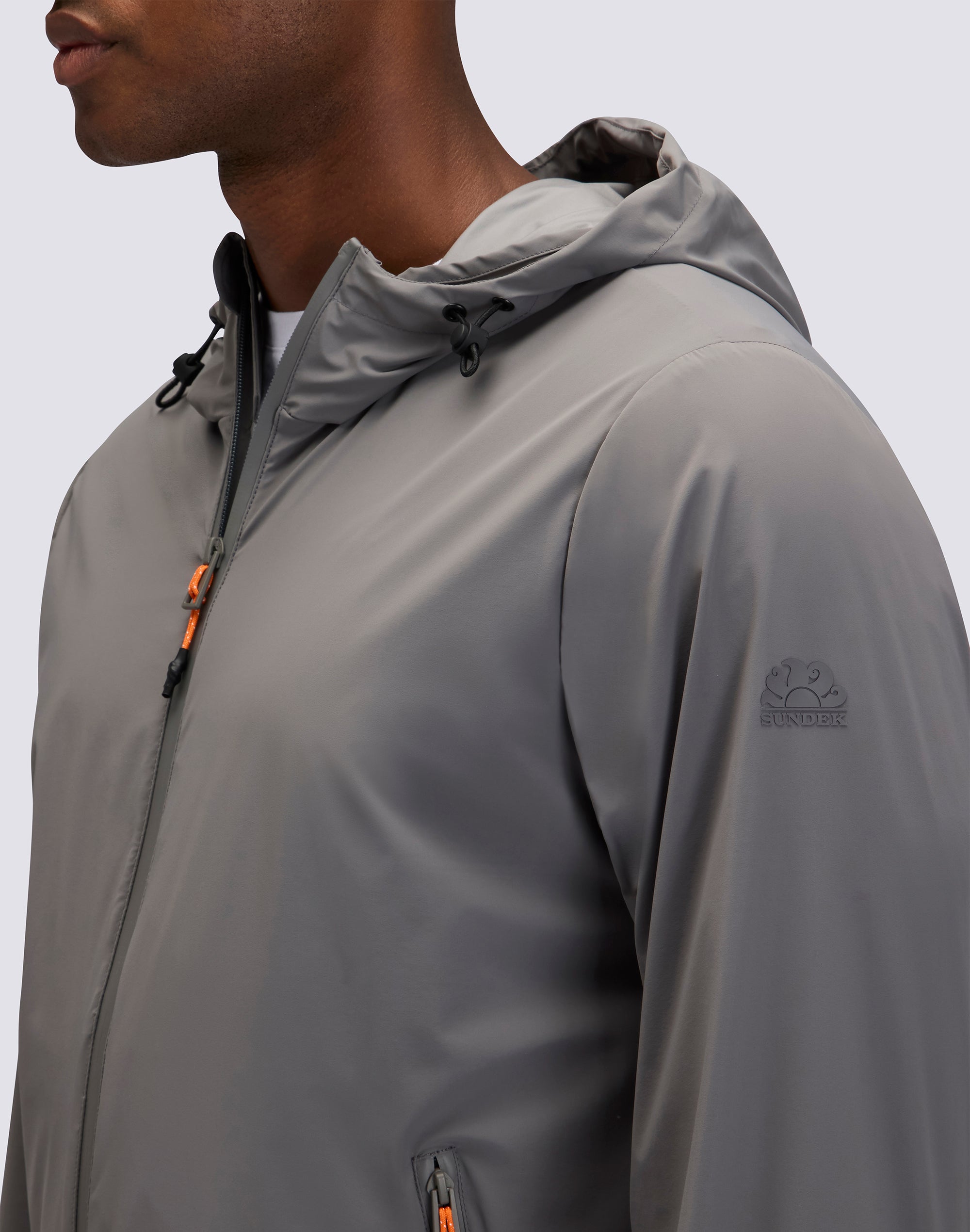 sundek-giacca-uomo-full-zip-con-cappuccio-in-nylon-elasticizzato image 5