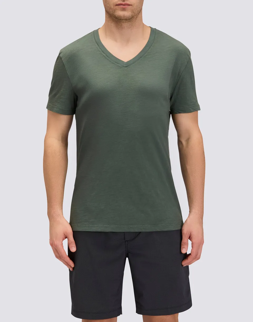 sundek-m630tejy1tc-t-shirt-uomo-tinto-capo-scollo-a-v-mezza-manica image 1