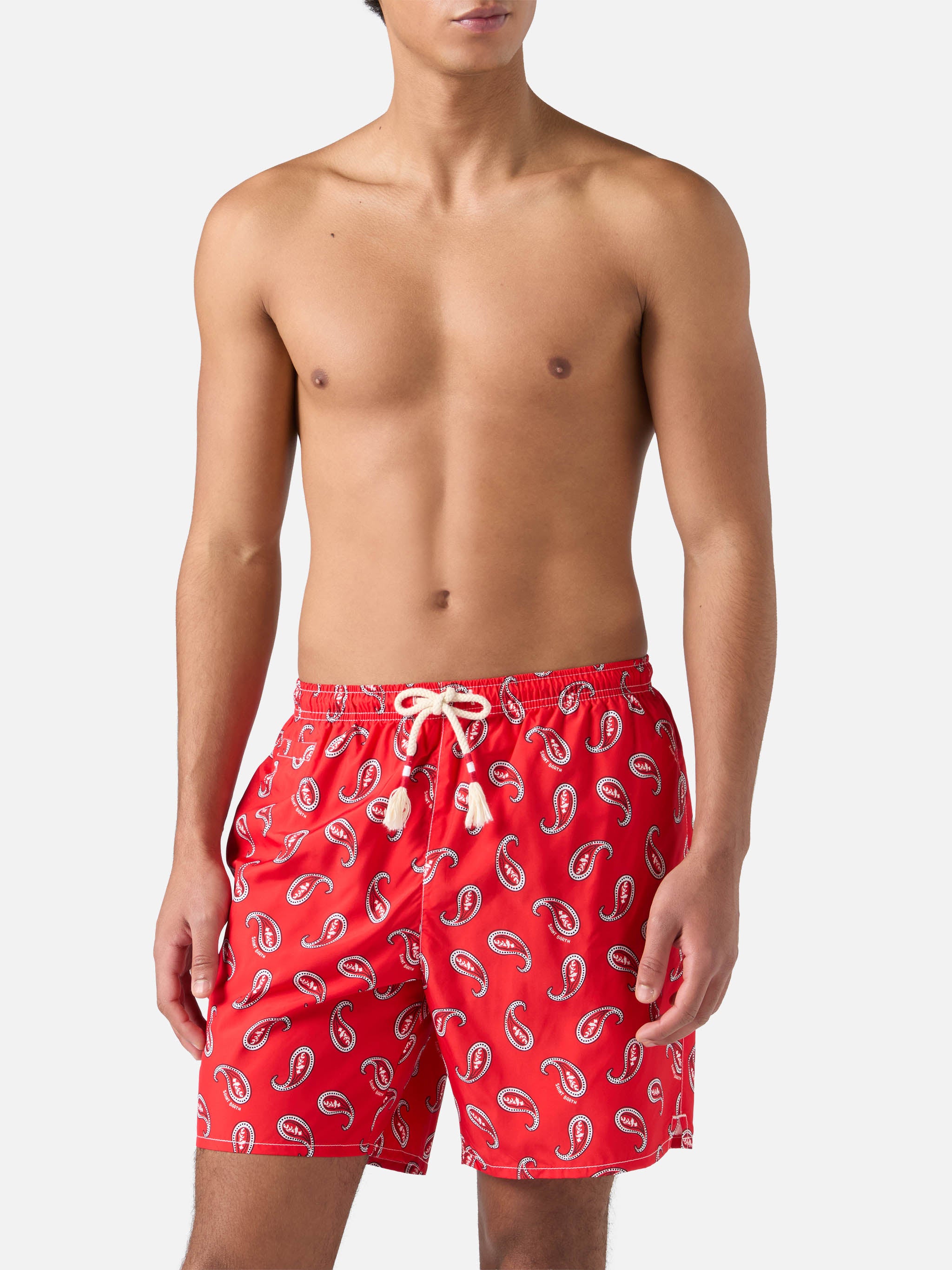 mc2-saint-barth-caprese-costume-mare-uomo-media-lunghezza-stampa-paisley-rossa image 3