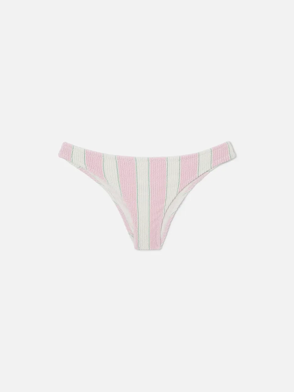 mc2-saint-barth-top-bikini-naima-bralette-crinkle-a-righe-rosa-donna image 1