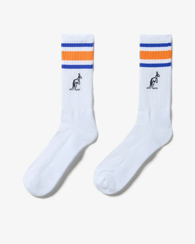 australian-stripes-socks-tennis-calze-in-cotone-con-righe image 1