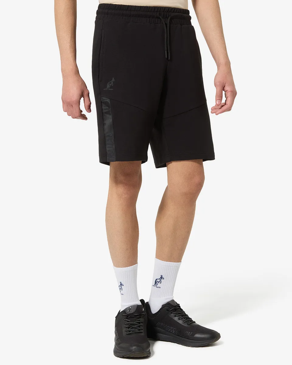 australian-impact-short-pantaloncino-felpa-con-tape-e-logo-rifrangente image 1