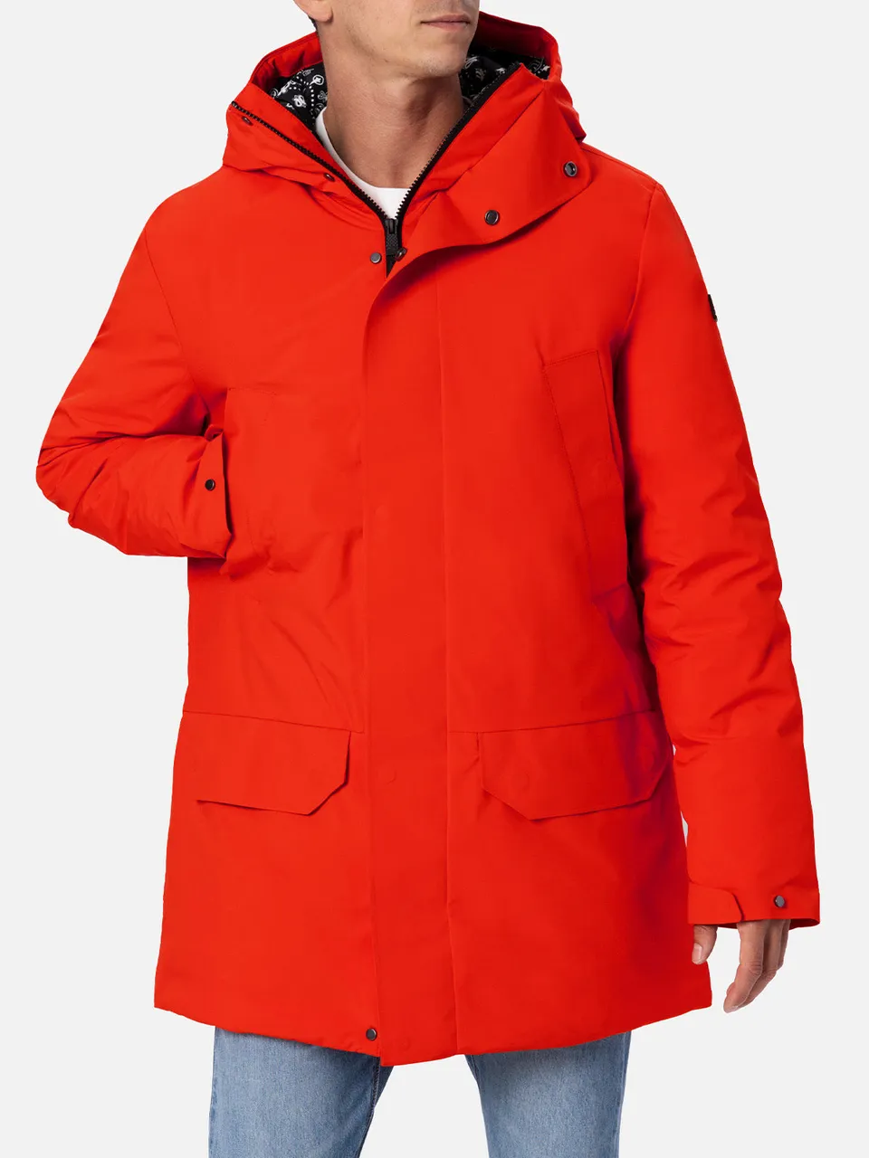 mc2-saint-barth-voyager-giacca-uomo-arancione-antivento-idrorepellente image 1