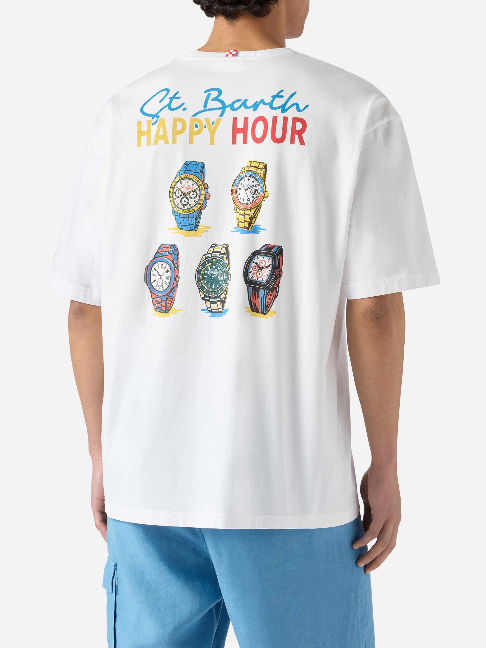 t-shirt-mc2-saint-barth-delmar-con-stampa-st-barth-happy-hour-e-maxi-grafica-sul image 4