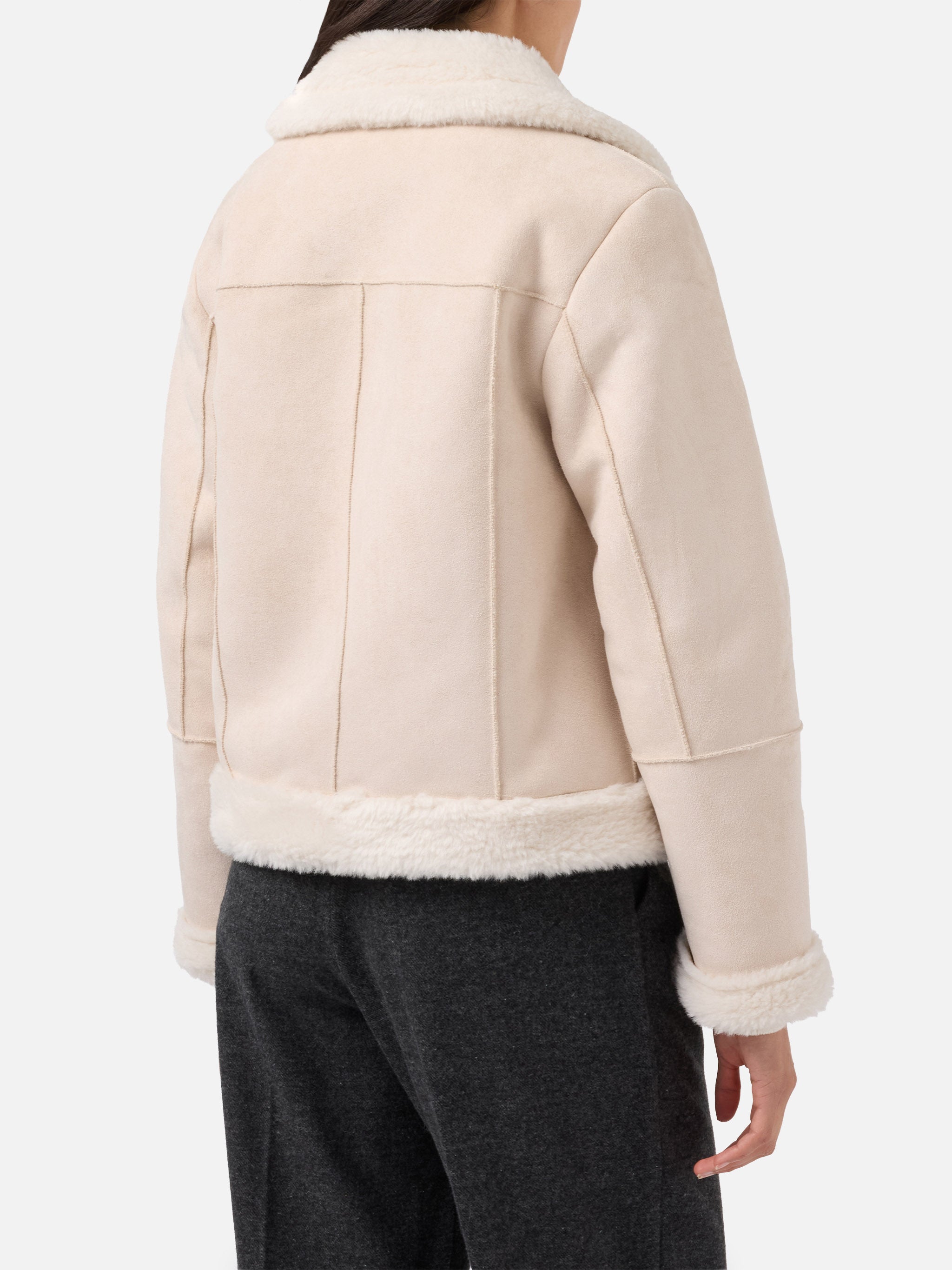 mc2-saint-barth-giacca-lorayne-in-eco-montone-cream-con-bordi-in-shearling image 4