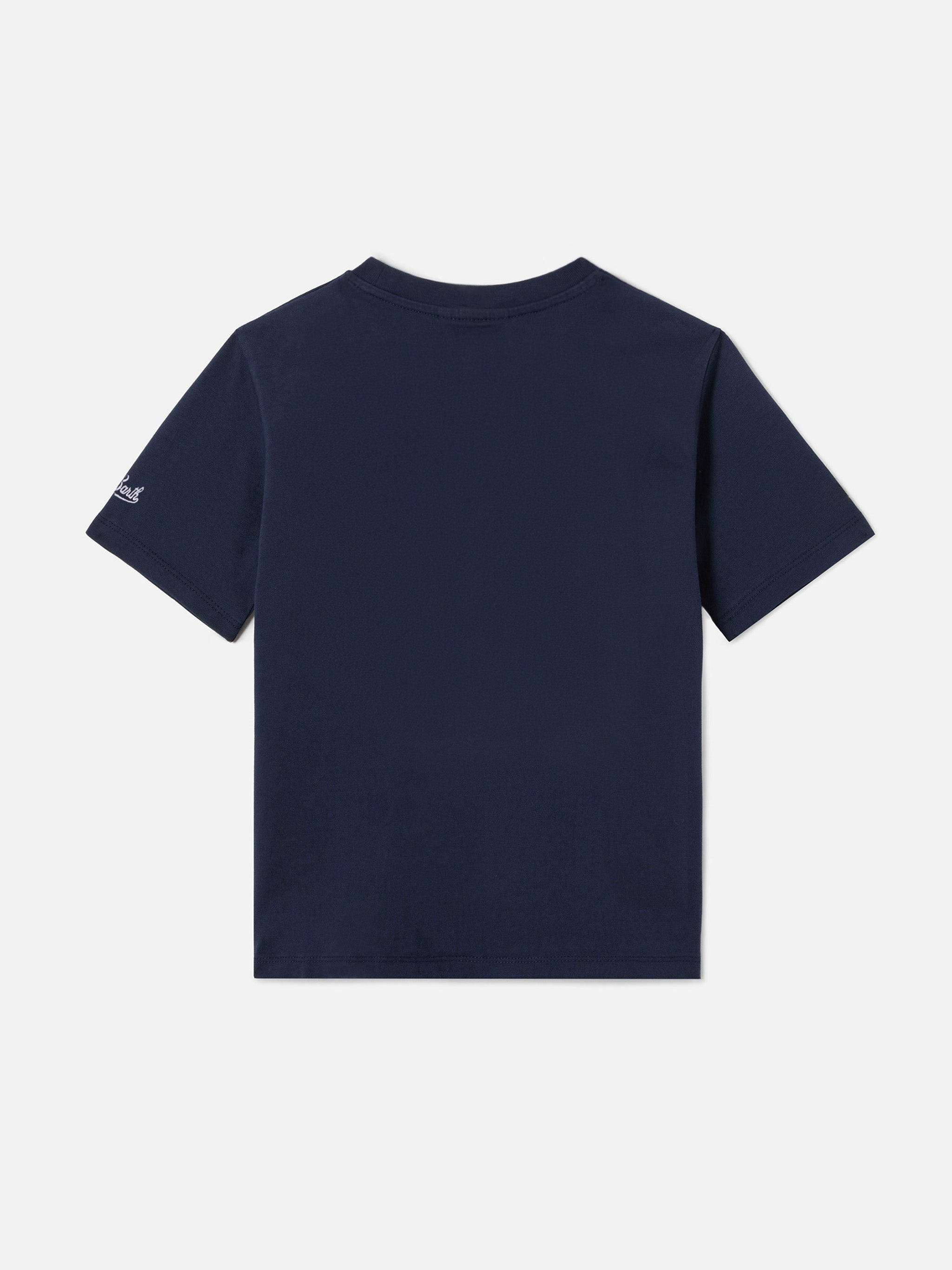mc2-saint-barth-tune-squad-t-shirt-bambino-cotone-blu-space-jam image 2