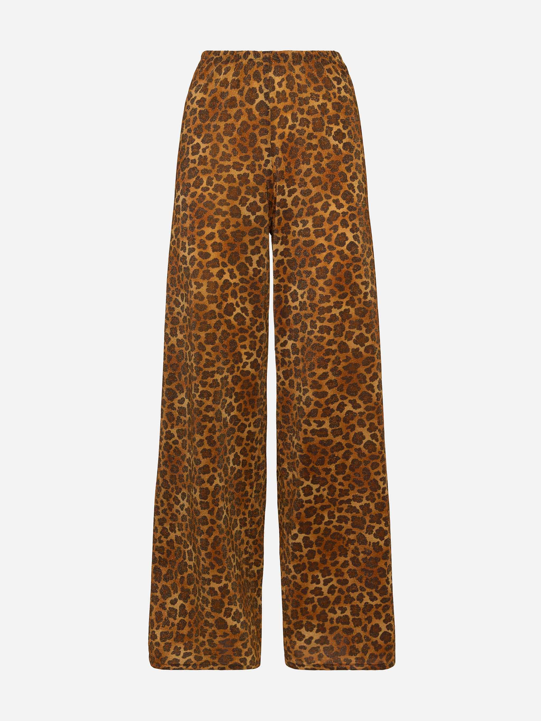mc2-saint-barth-amalia-pantaloni-donna-gamba-larga-lurex-leopardato image 3