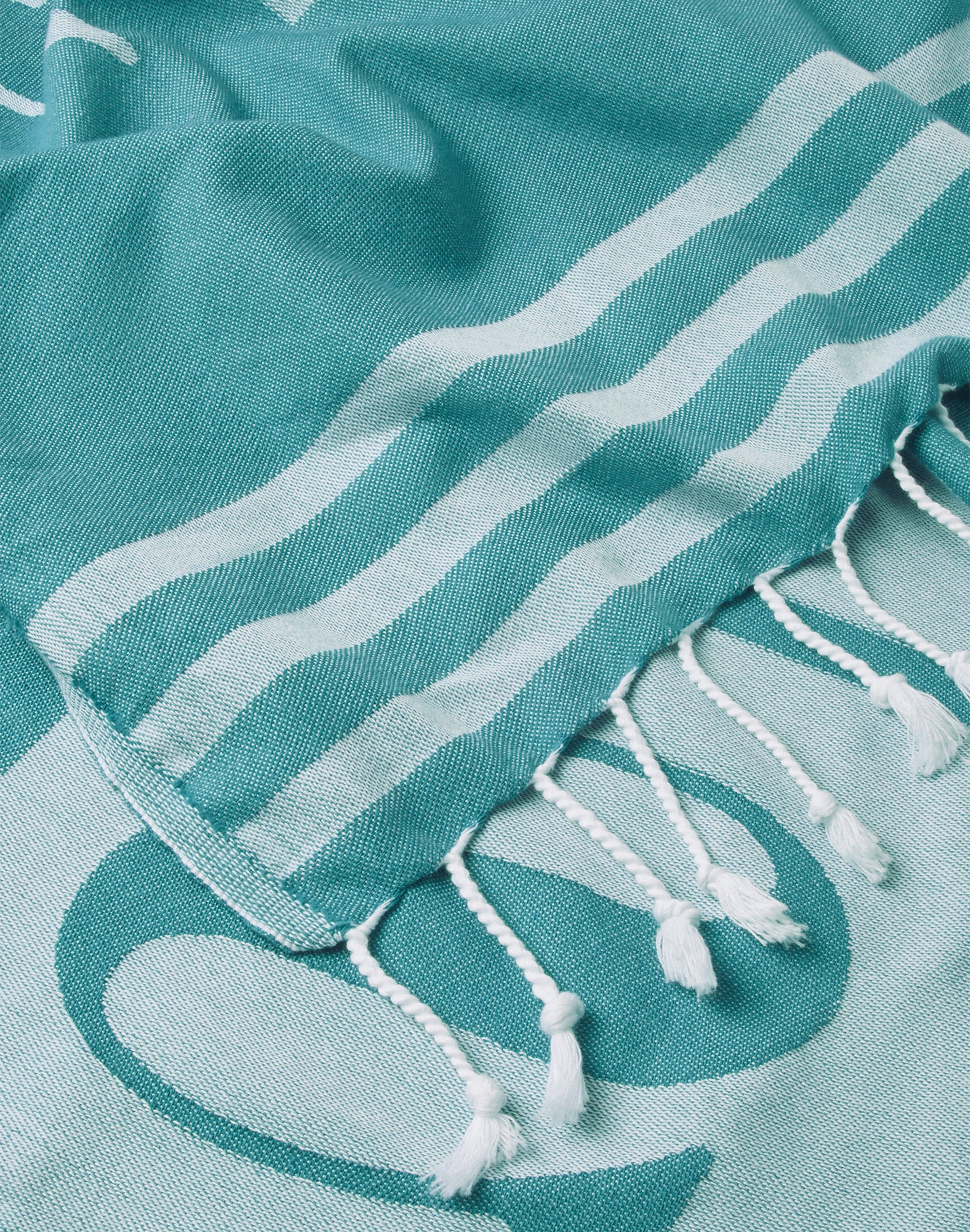 sundek-telo-mare-fouta-jacquard-100x170-cm-con-maxi-logo-e-frange image 2