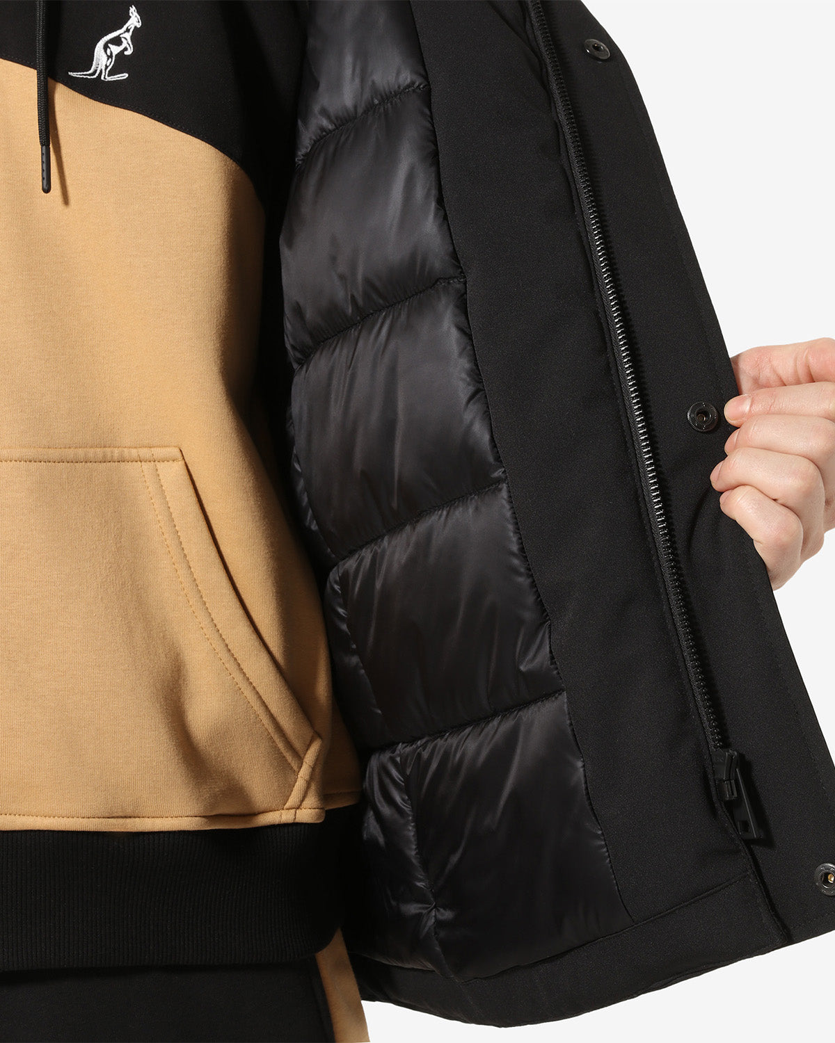 australian-sportswear-soft-shell-jacket-con-cappuccio-nero image 6