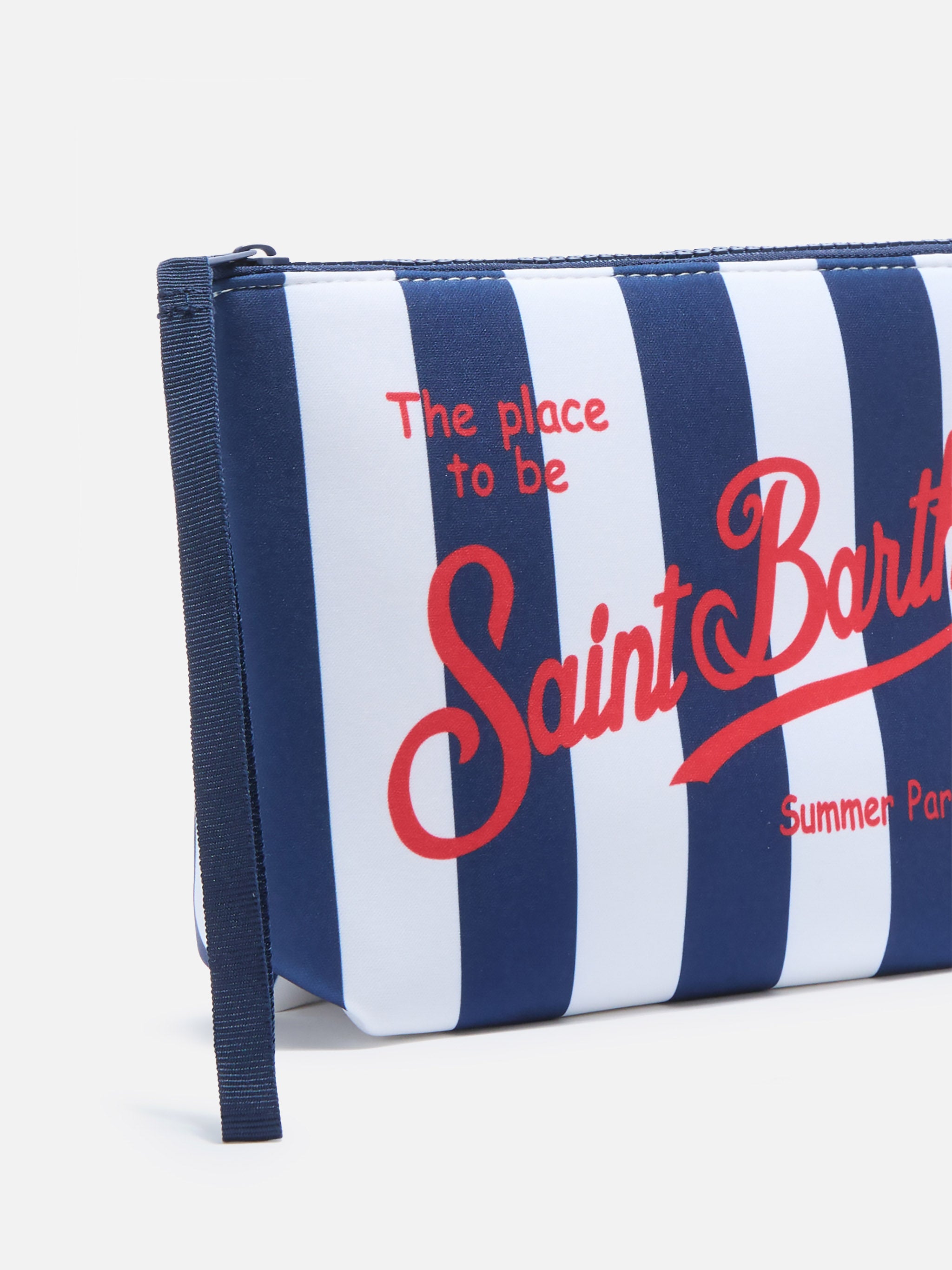 mc2-saint-barth-pochette-aline-scuba-a-righe-larghe-blu-e-bianca image 2