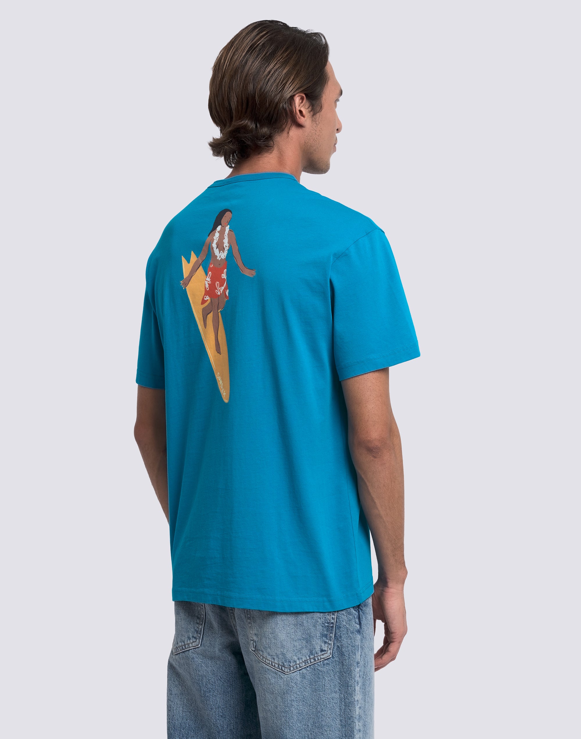 sundek-t-shirt-uomo-girocollo-stampa-e-ricamo-m242tejs800 image 5