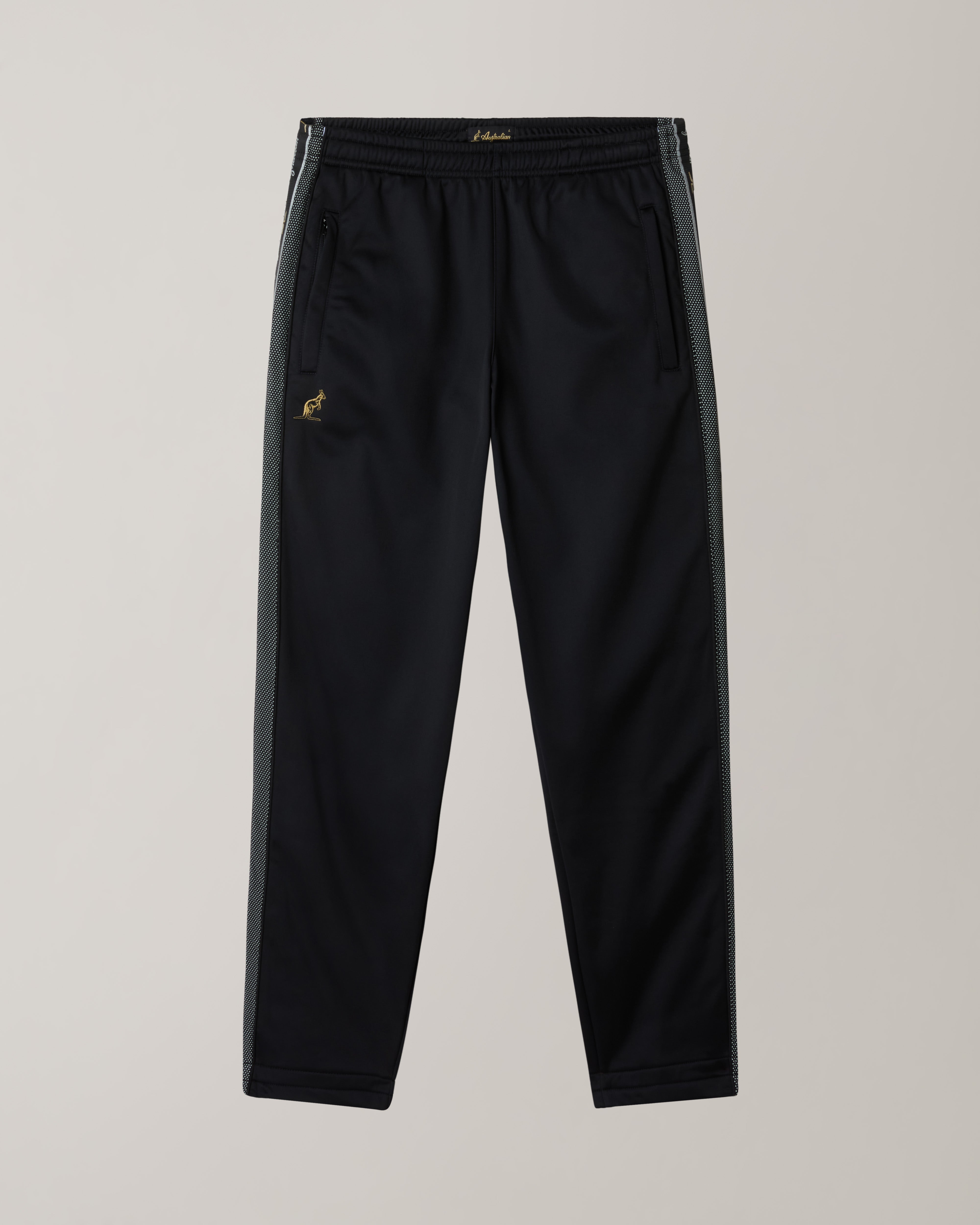 australian-black-tape-track-pants-pantalone-tuta-acetato-nero-banda-laterale image 6