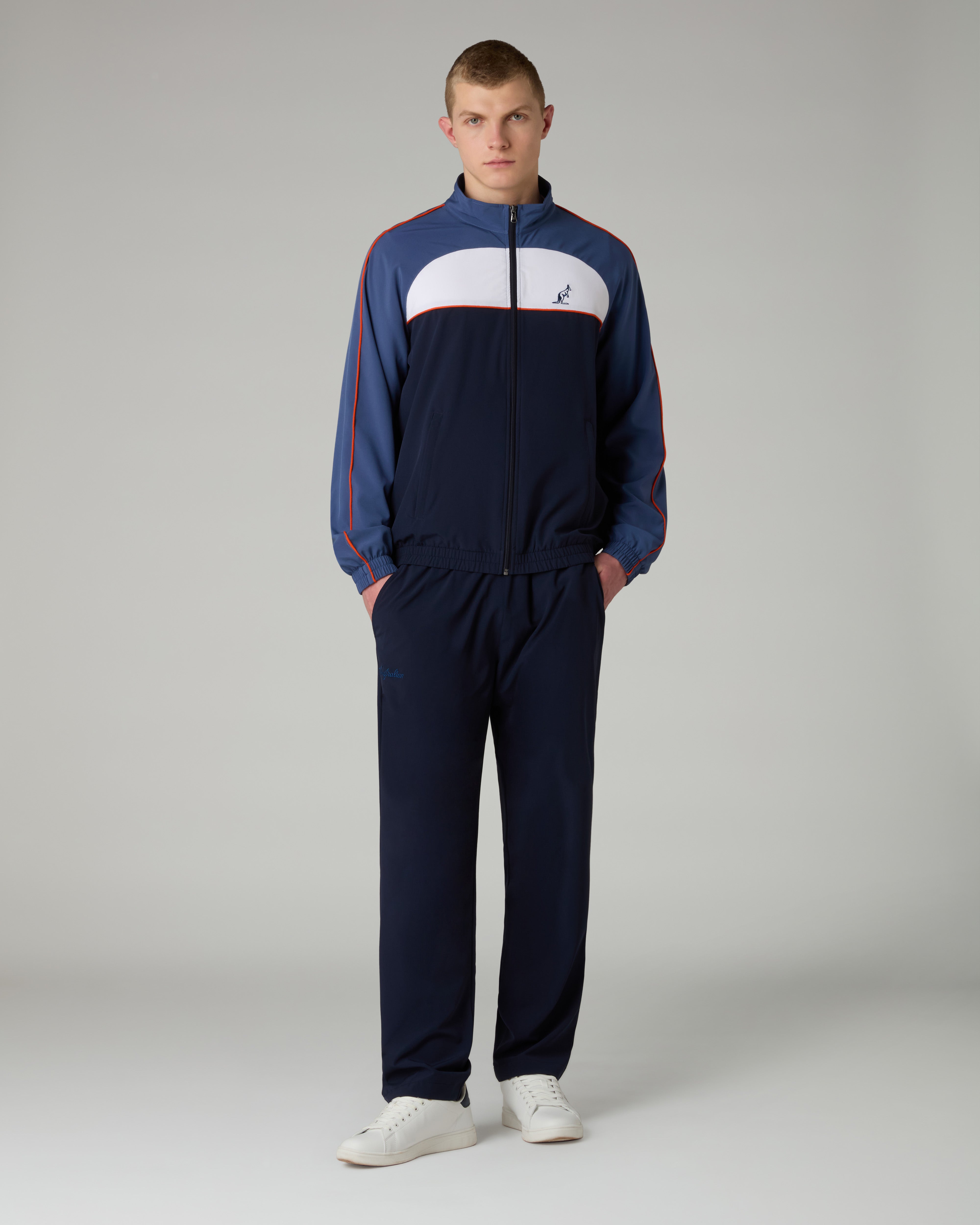 australian-legend-slam-tracksuit-tuta-slam-blu-eclipse-full-zip image 1