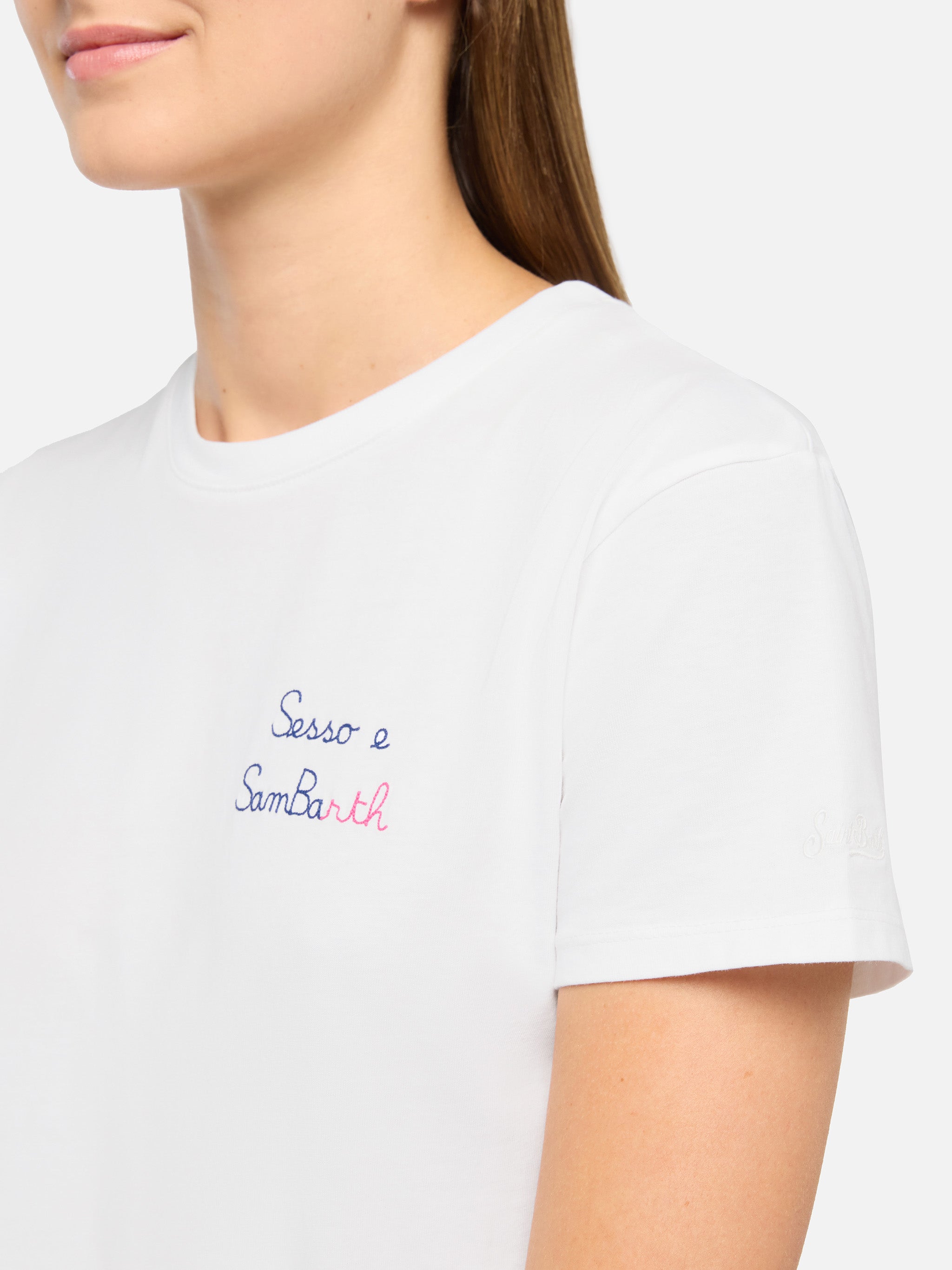 mc2-saint-barth-t-shirt-emilie-donna-bianca-sesso-e-sambarth image 1