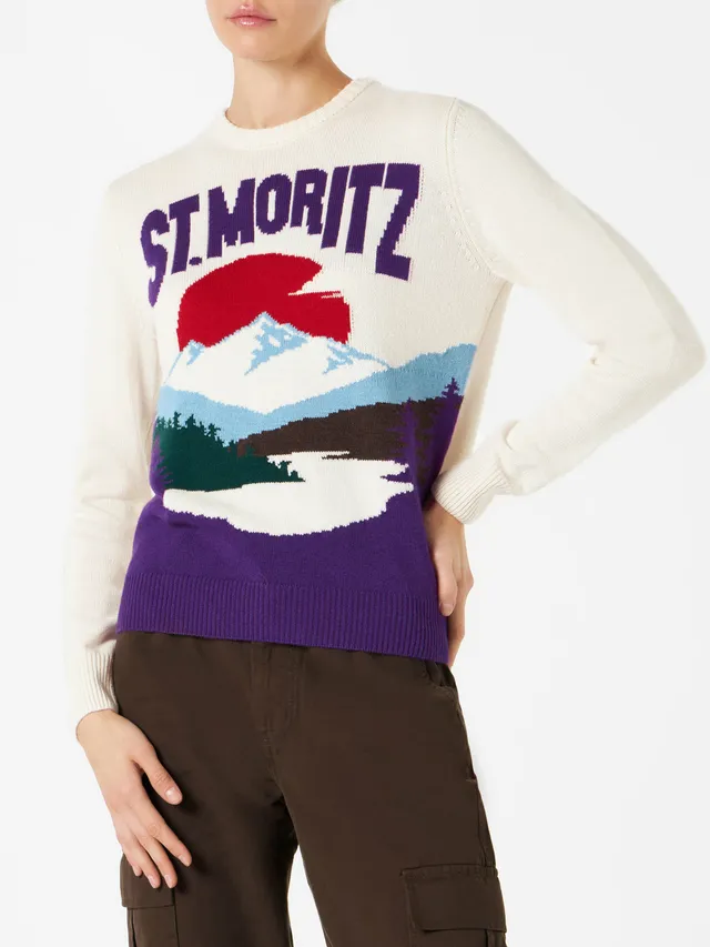 mc2-saint-barth-maglia-new-queen-in-filato-rosa-stampa-st-moritz image 1