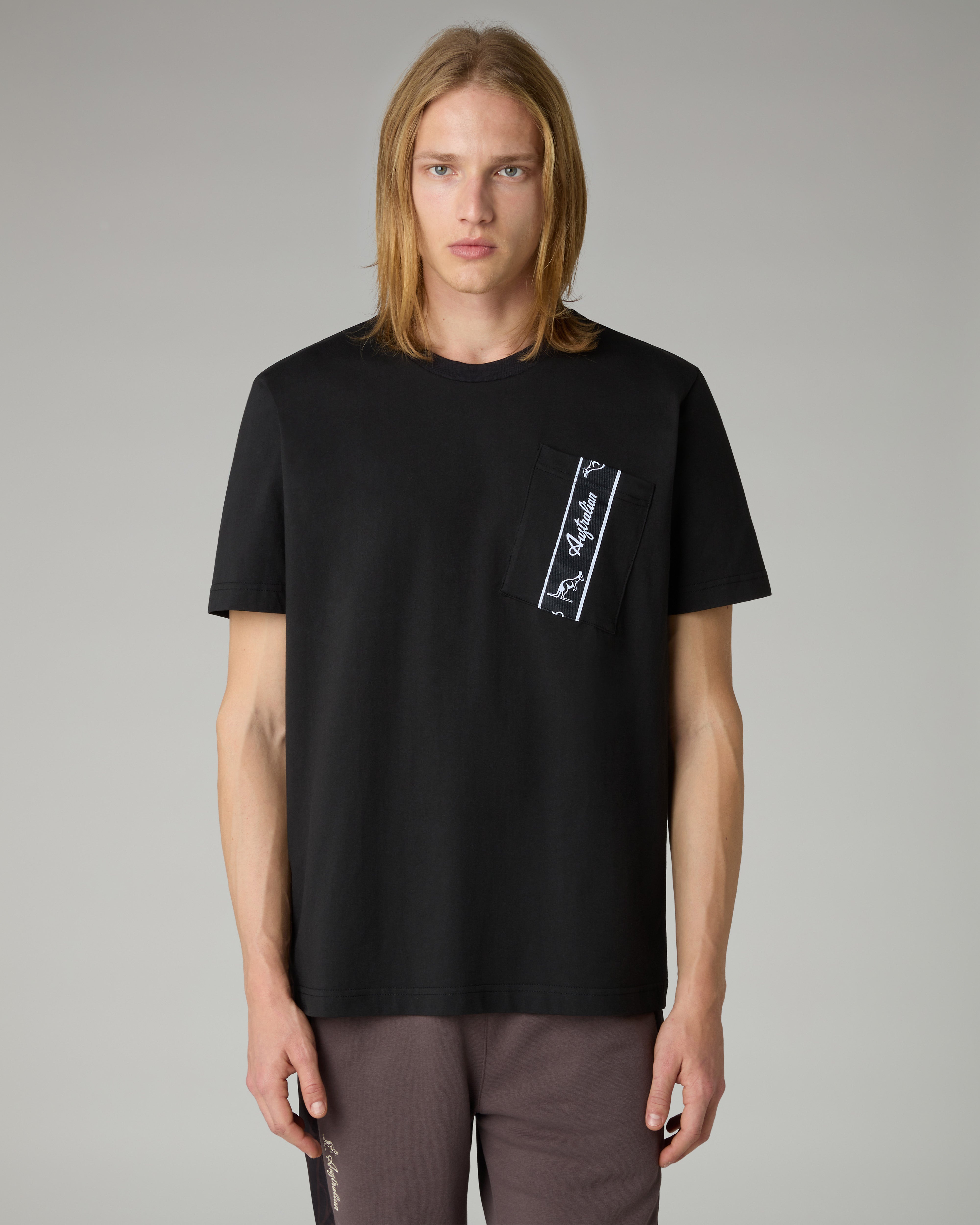 australian-league-pocket-t-shirt-in-cotone image 1
