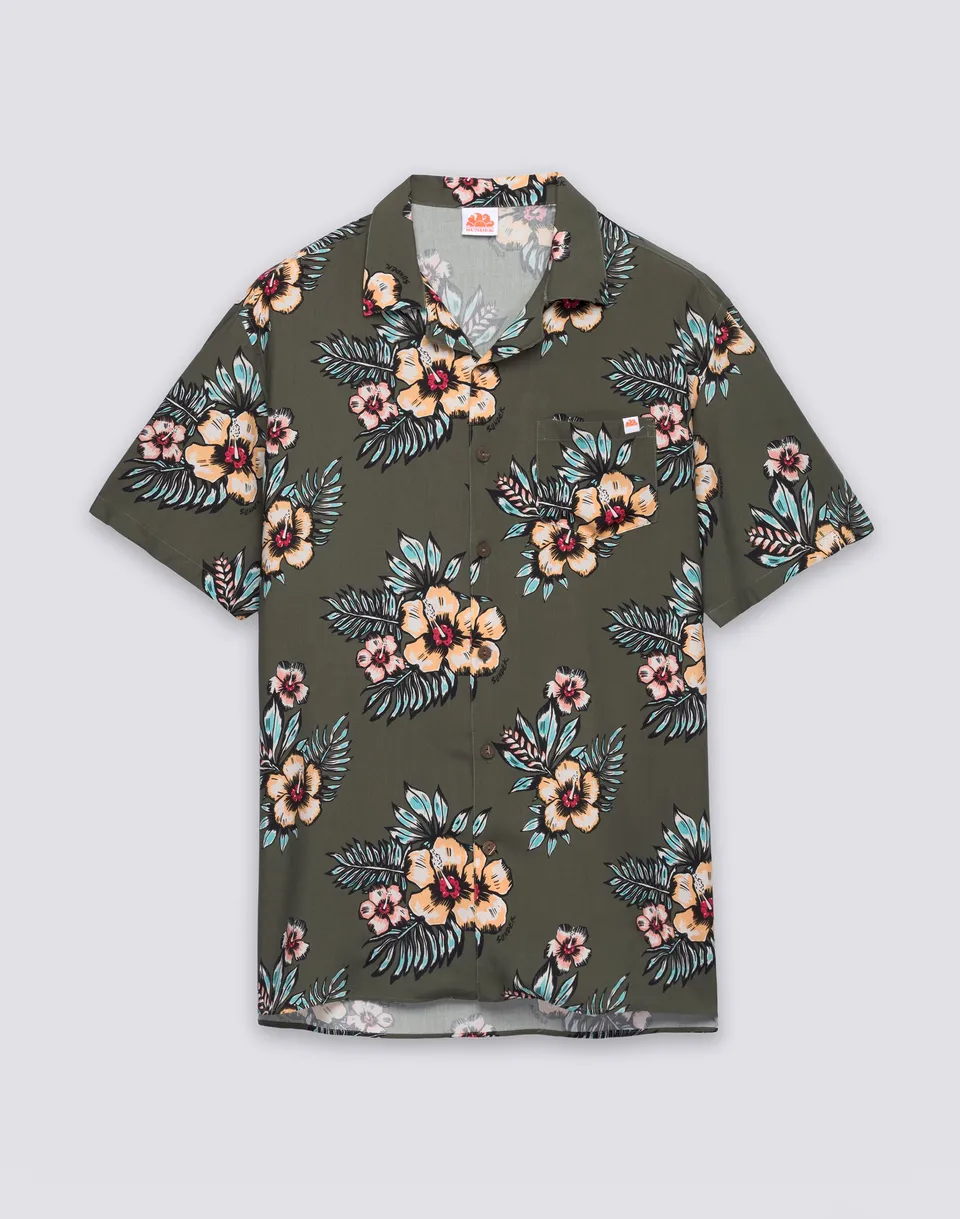 sundek-camicia-uomo-bowling-in-viscosa-popeline-stampata-relaxed-fit-maniche-cor image 1
