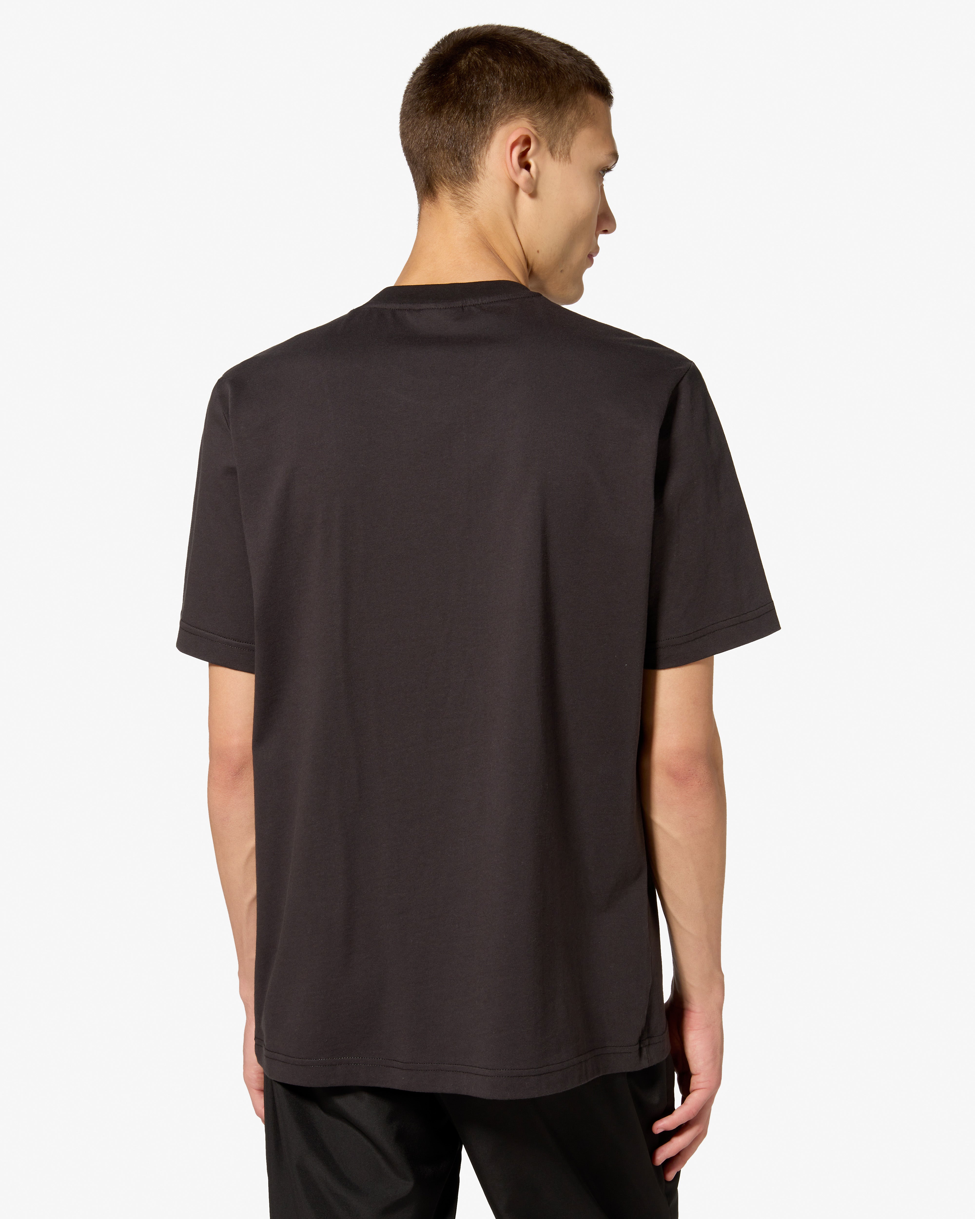 australian-cage-t-shirt-cotone-nero-made-in-italy-aruts0010cage01 image 3